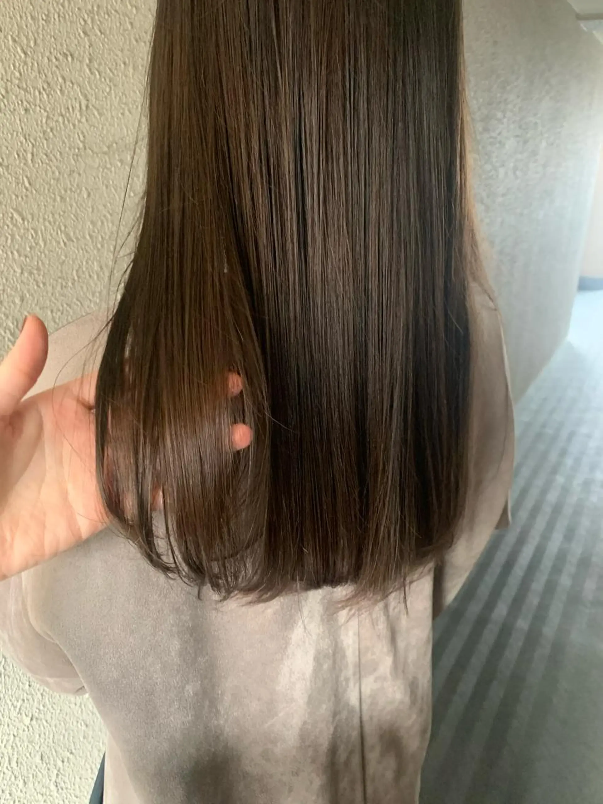 ロング カラー アッシュ 髪質改善 トリートメント ヘアカラー トリートメント chouette/ 根本優希のヘアスタイル