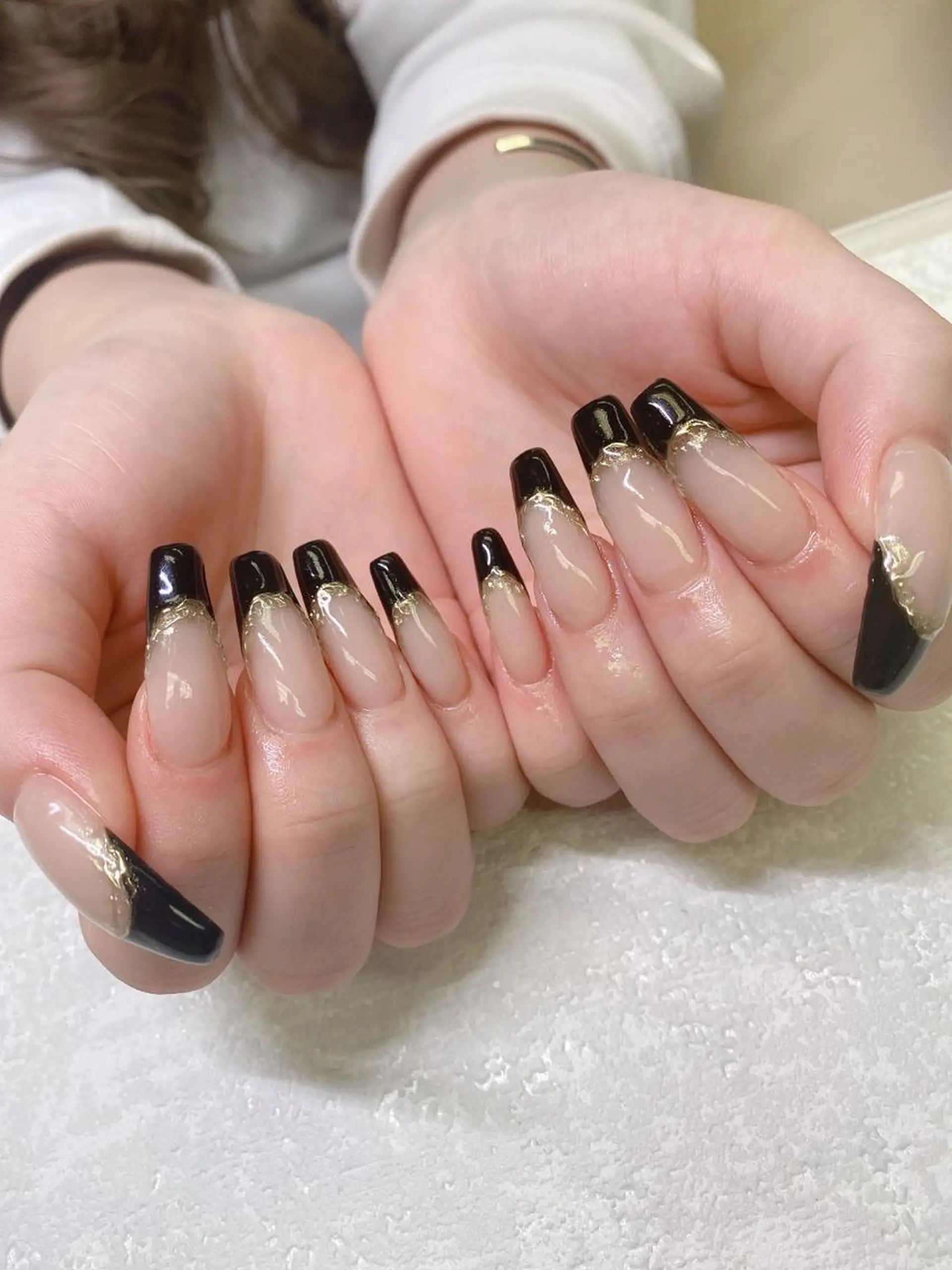 ロング ハンドネイル JNA認定講師🌸 RIEのネイルデザイン