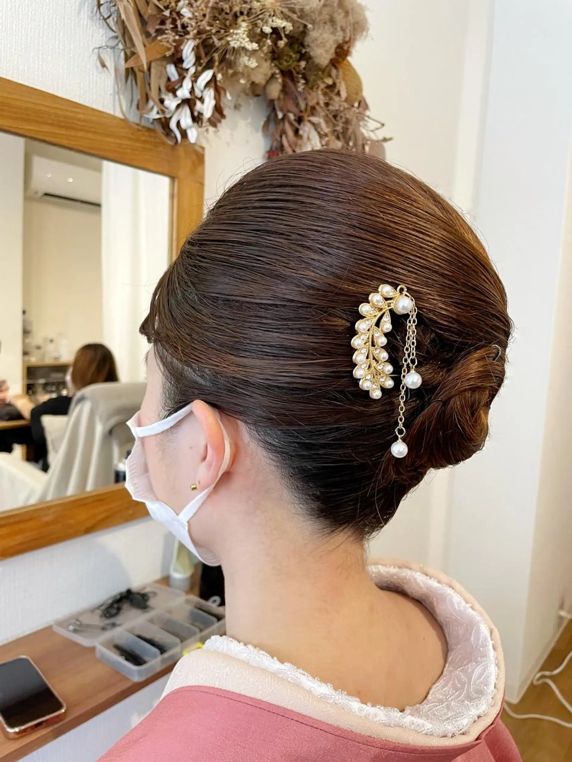 ヘアアレンジ 着物ヘア ヘアセット cinq所属・cinq　naomi .のその他イメージ