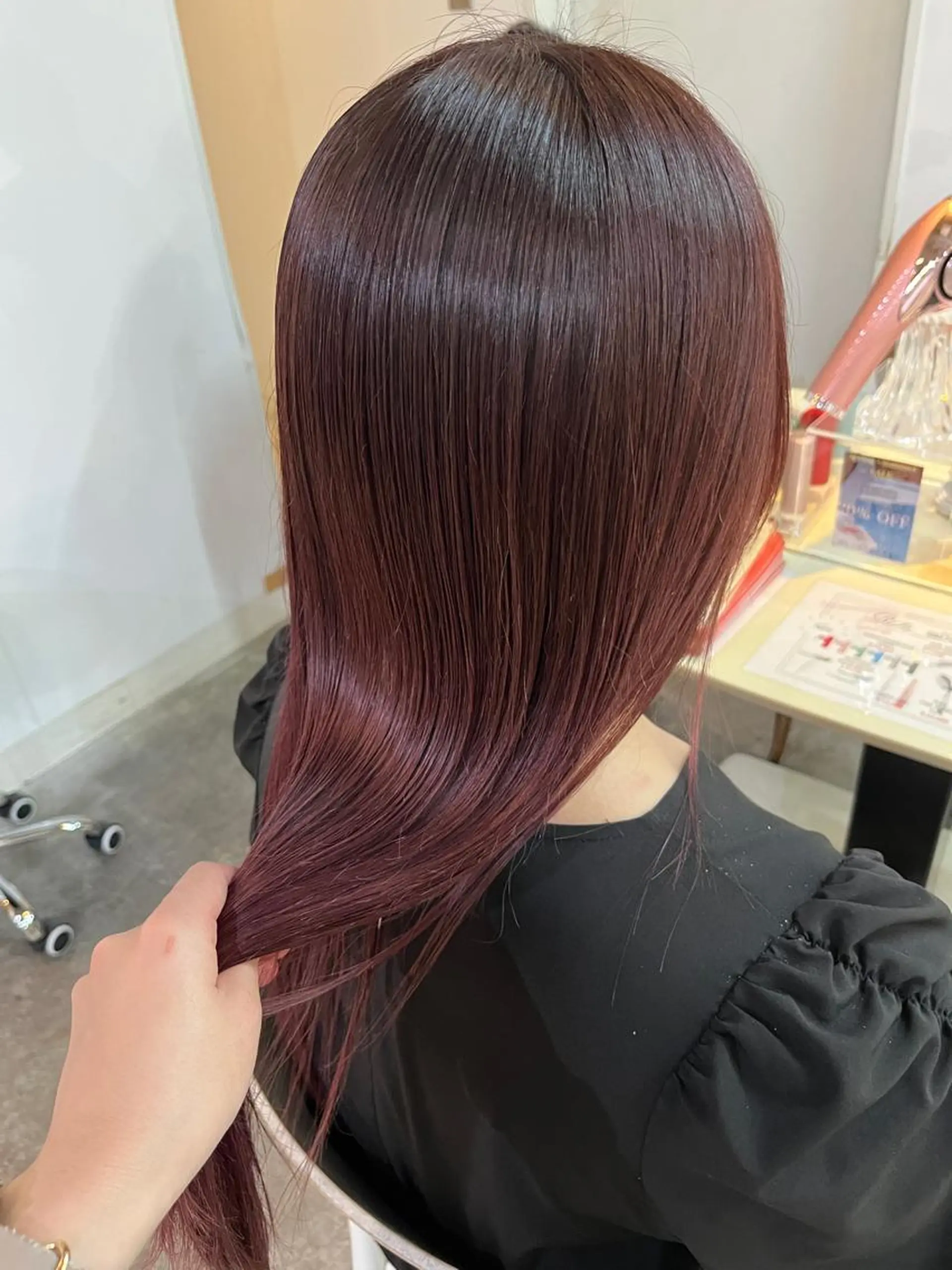 セミロング カラー カット ヘアカラー トリートメント 艶髪／クロスパーマ ♡Tsuzumiのその他イメージ