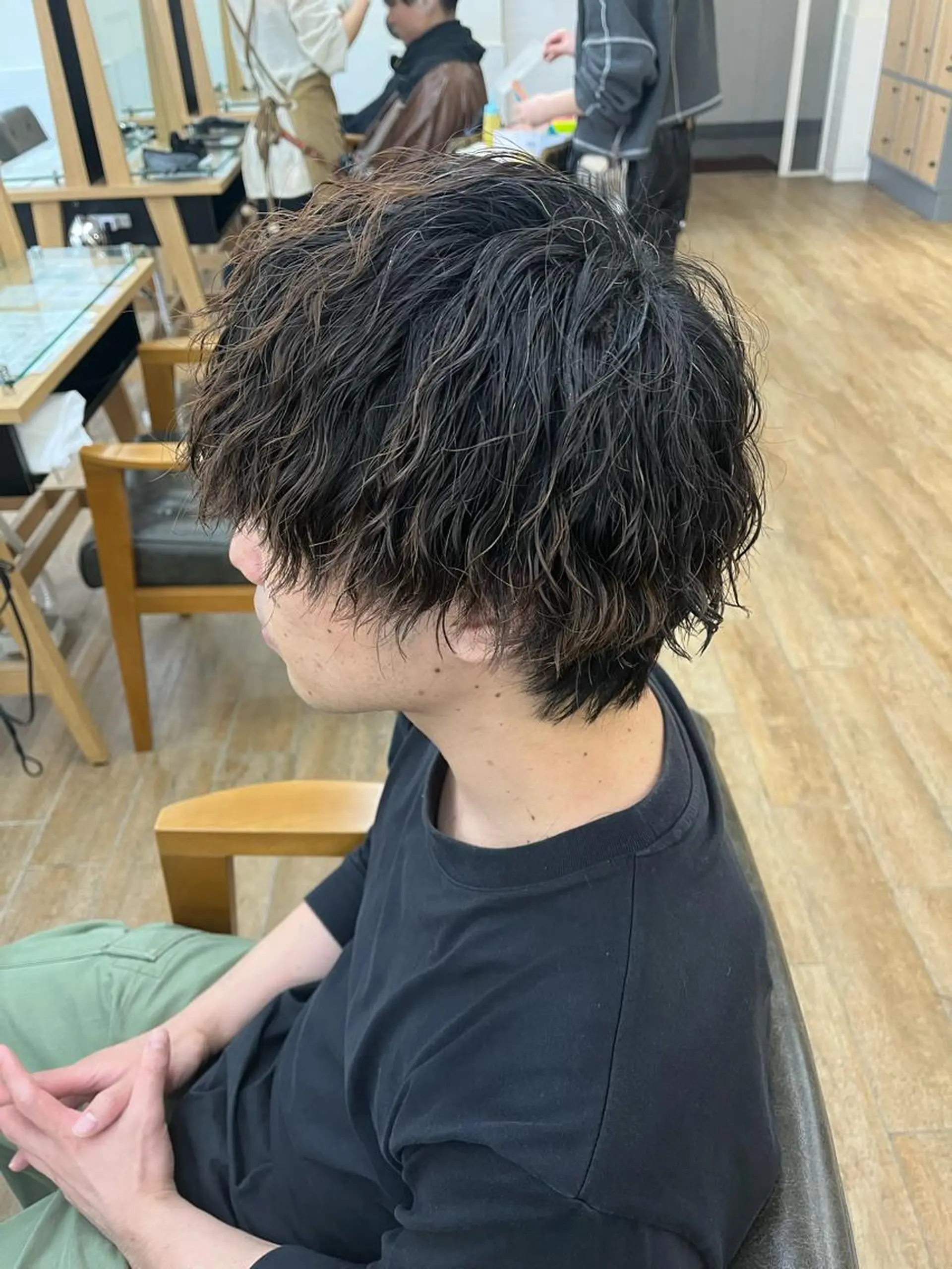 パーマ メンズ ✨メンズパーマ特化 アリサ✨のマツエク・マツパデザイン