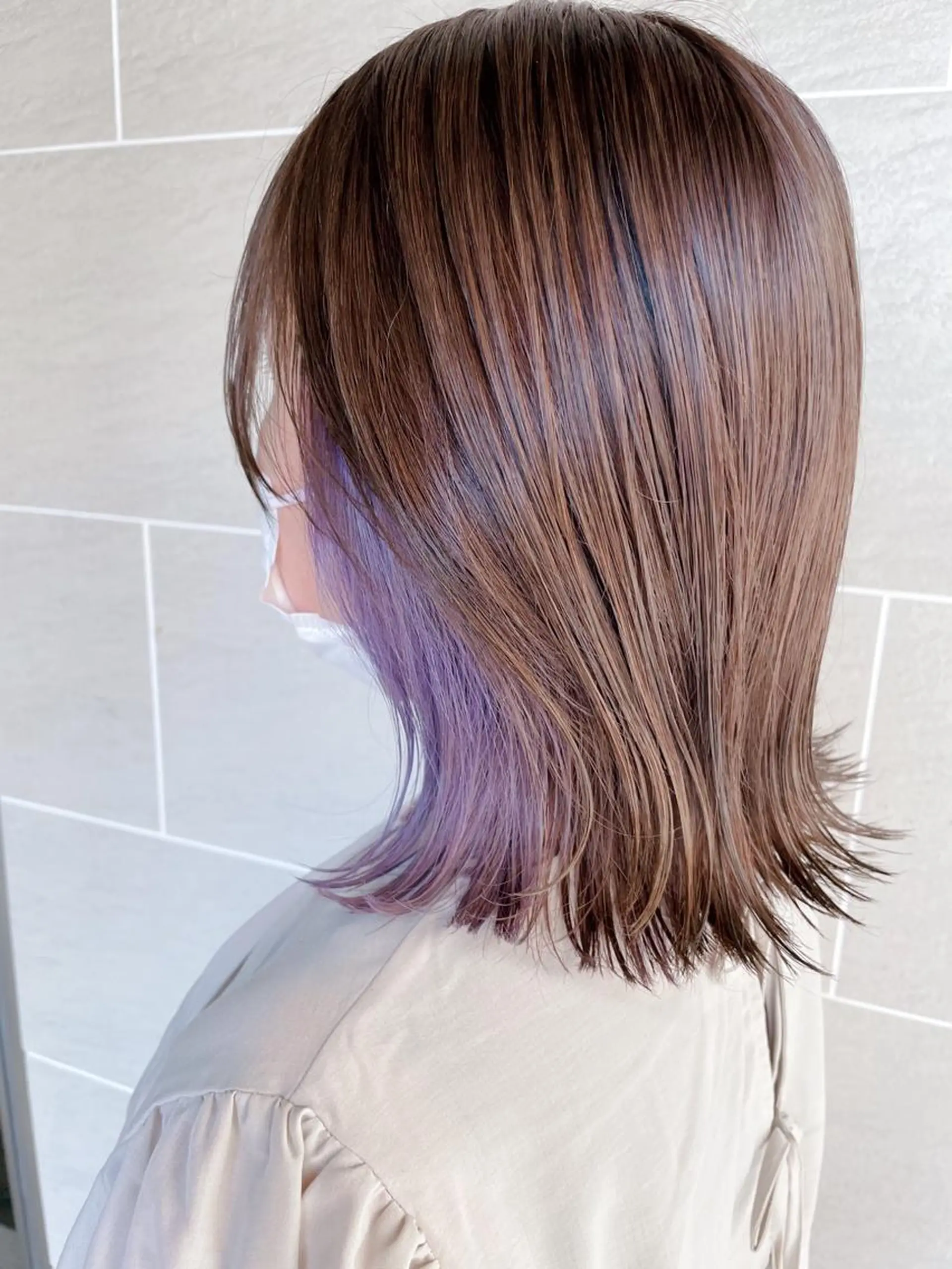 ミディアム カラー Roijir所属・roijir ロイジーのヘアスタイル