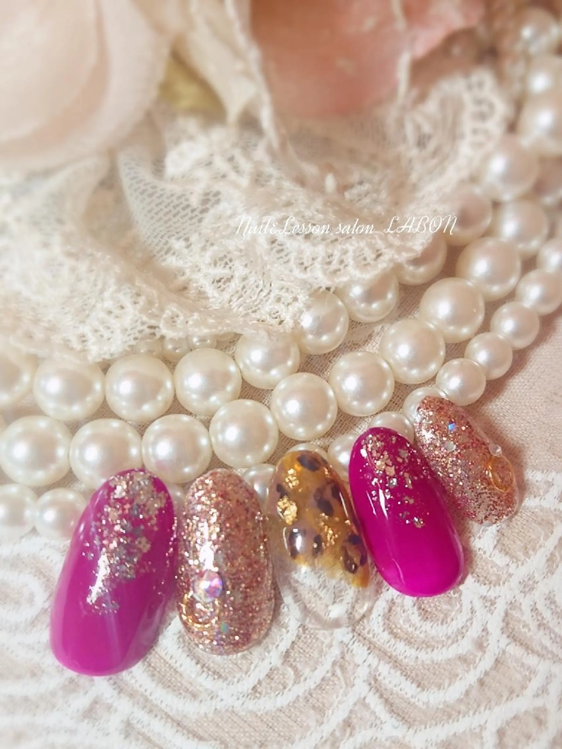 ネイル アニマル柄 Nail salon LABONのネイルデザイン