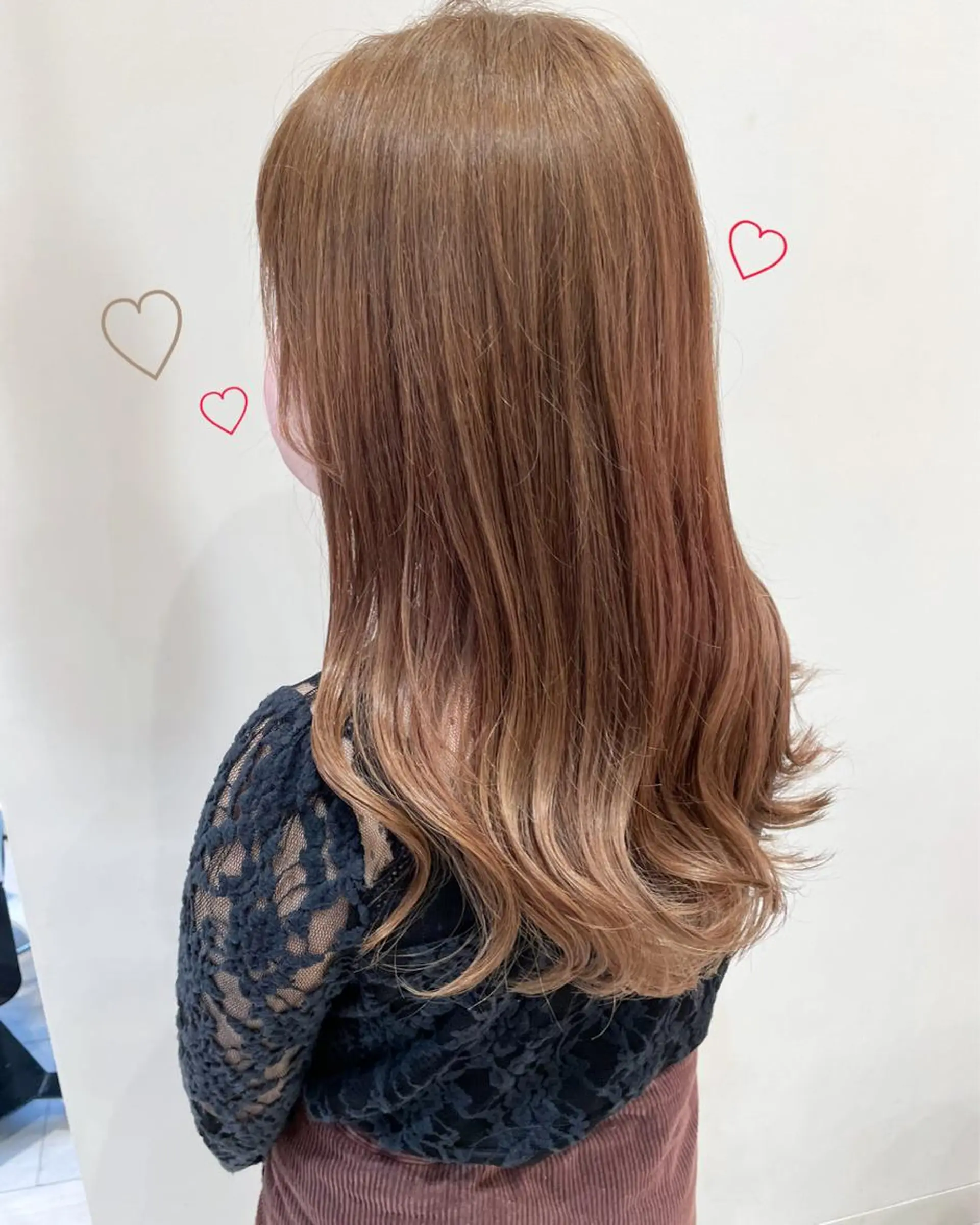 ミディアム カラー ベージュカラー 透明感カラー ミルクティーベージュ ヘアカラー トリートメント EMANON新宿東口所属・新宿駅近♡ ♡個室♡三都季🌜のヘアスタイル
