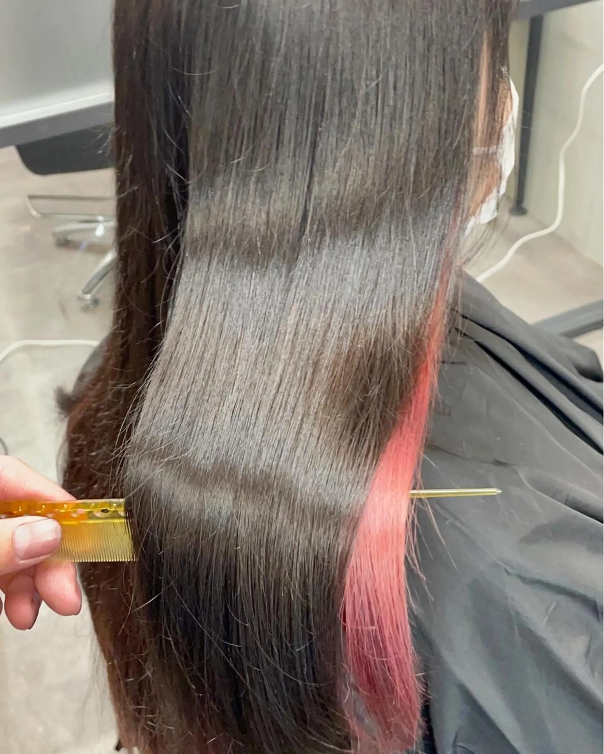 ロング カラー カット ヘアカラー トリートメント ALLEN hair 京橋店のヘアスタイル