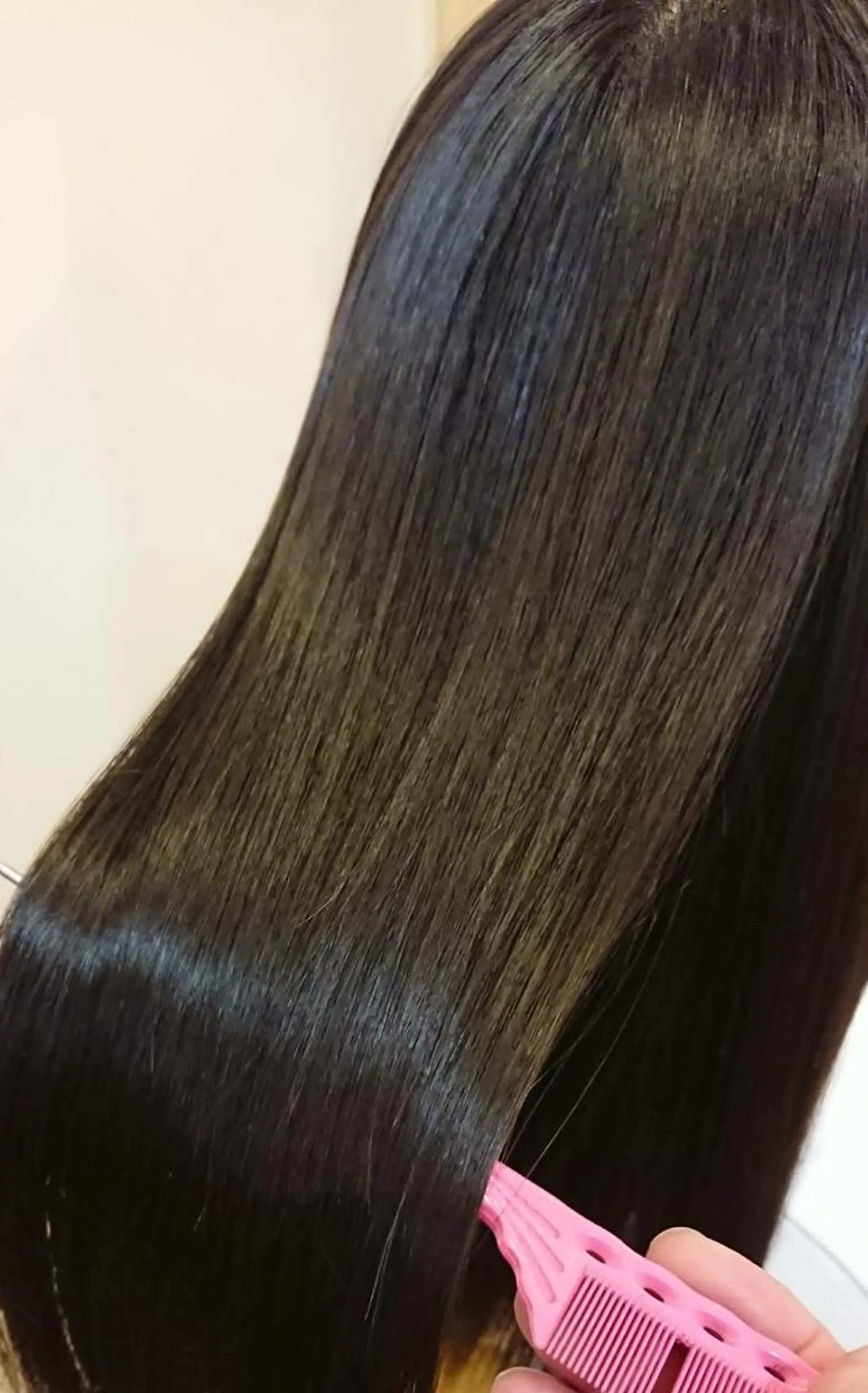 ロング 縮毛矯正 トリートメント PASSION 仙台長町のヘアスタイル