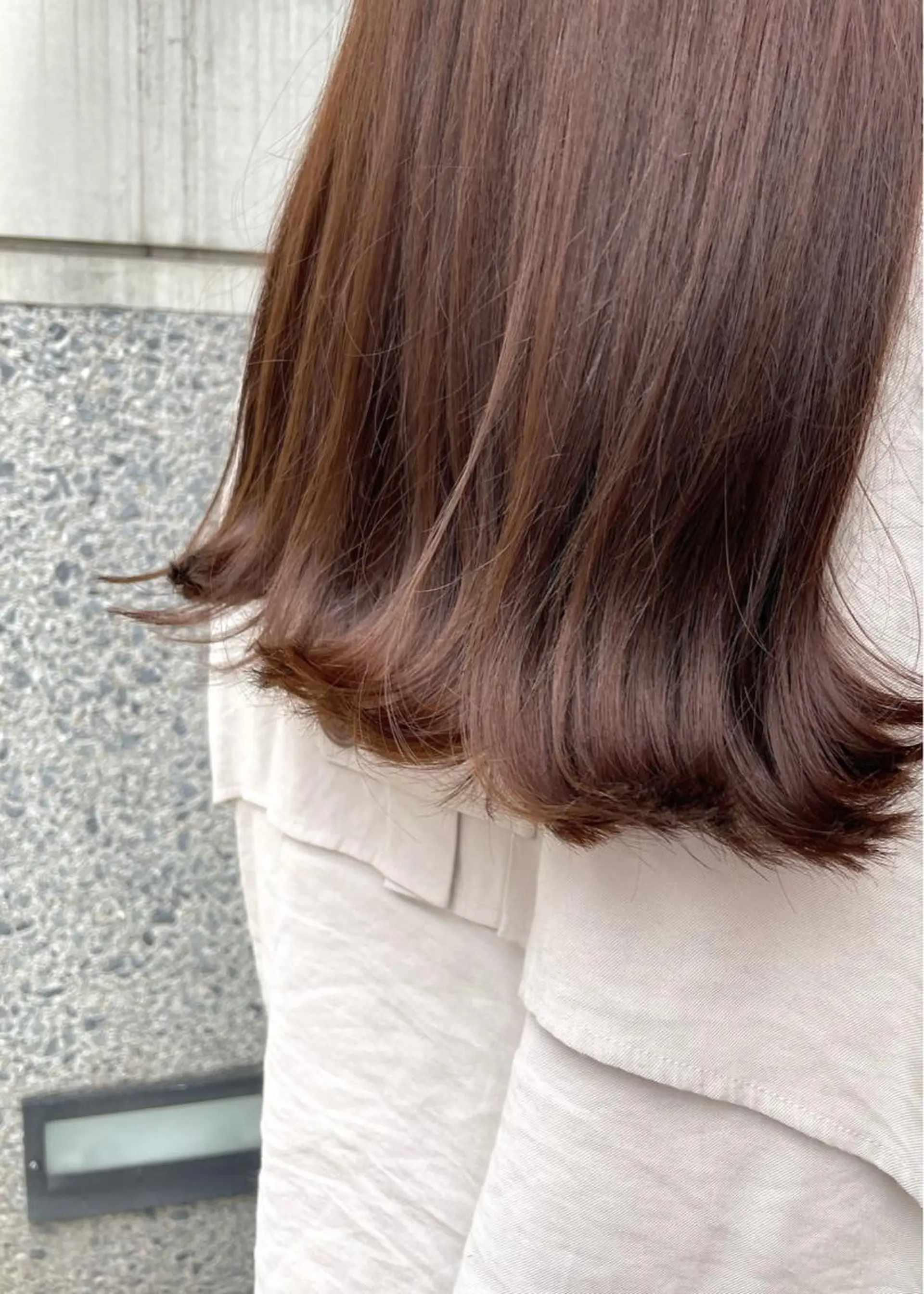 ロング 中村 海波のヘアスタイル