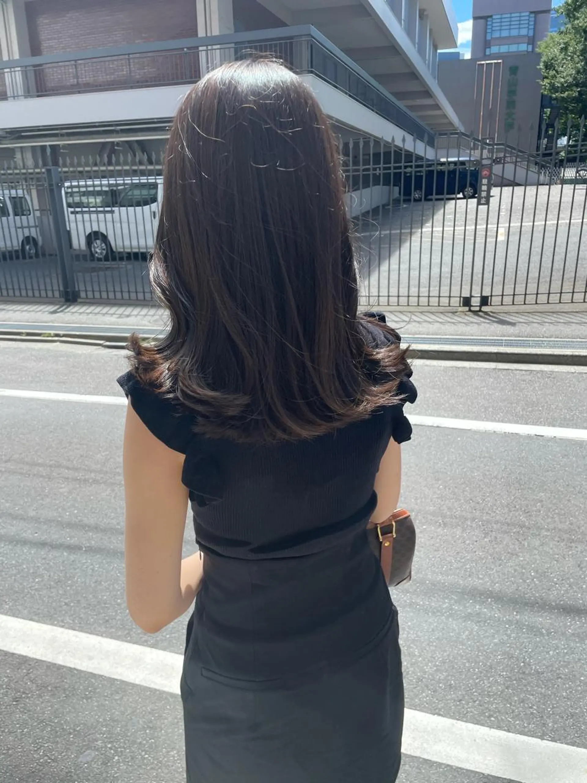 ミディアム カラー キッズ ヘアカラー トリートメント オトナヘア🌿 harukaのヘアスタイル