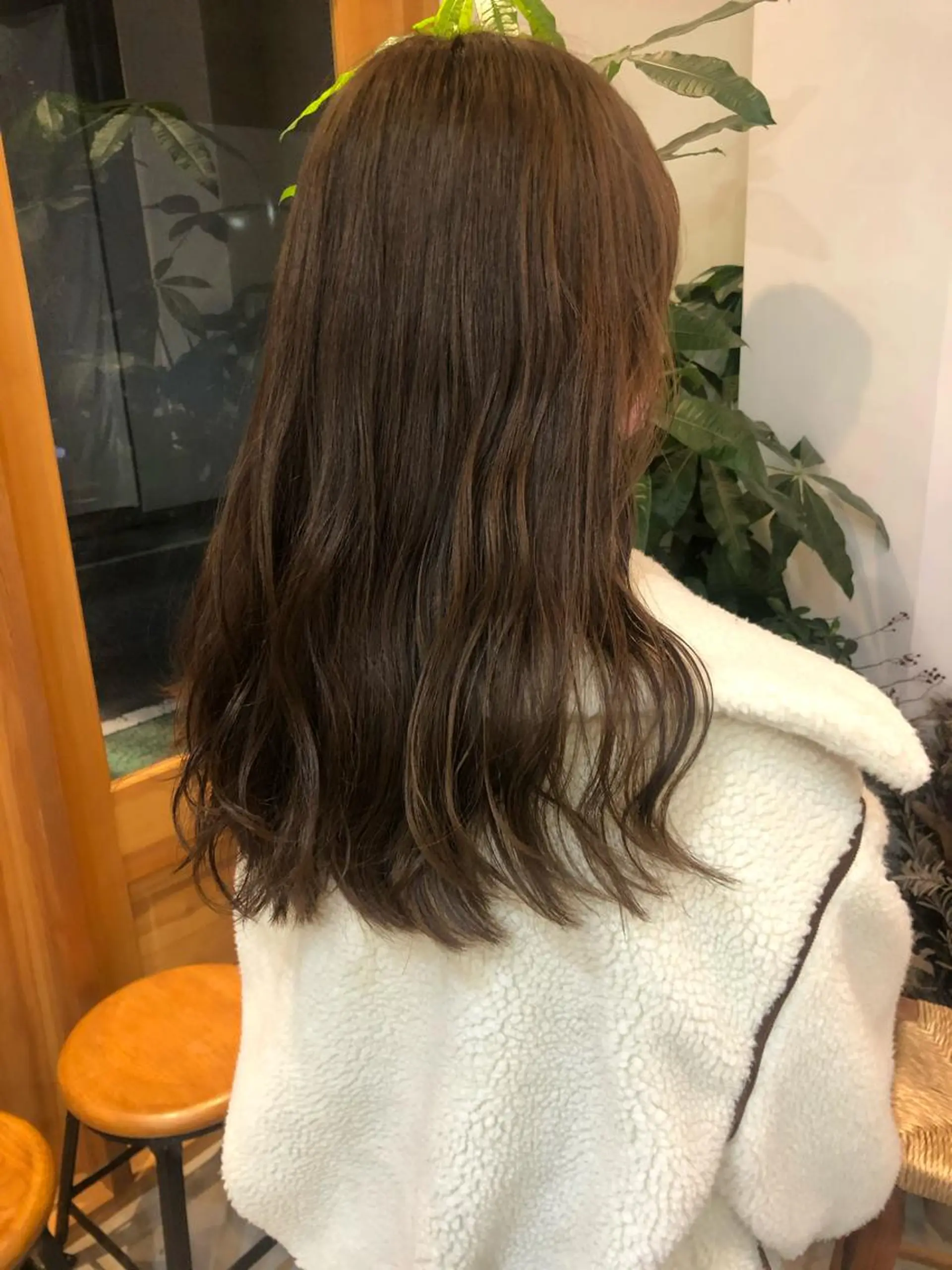 ロング カラー ベージュカラー ブリーチ 透明感カラー ブリーチなしカラー オリーブベージュ ヘアカラー 中目黒🌼 🌼ハナのヘアスタイル