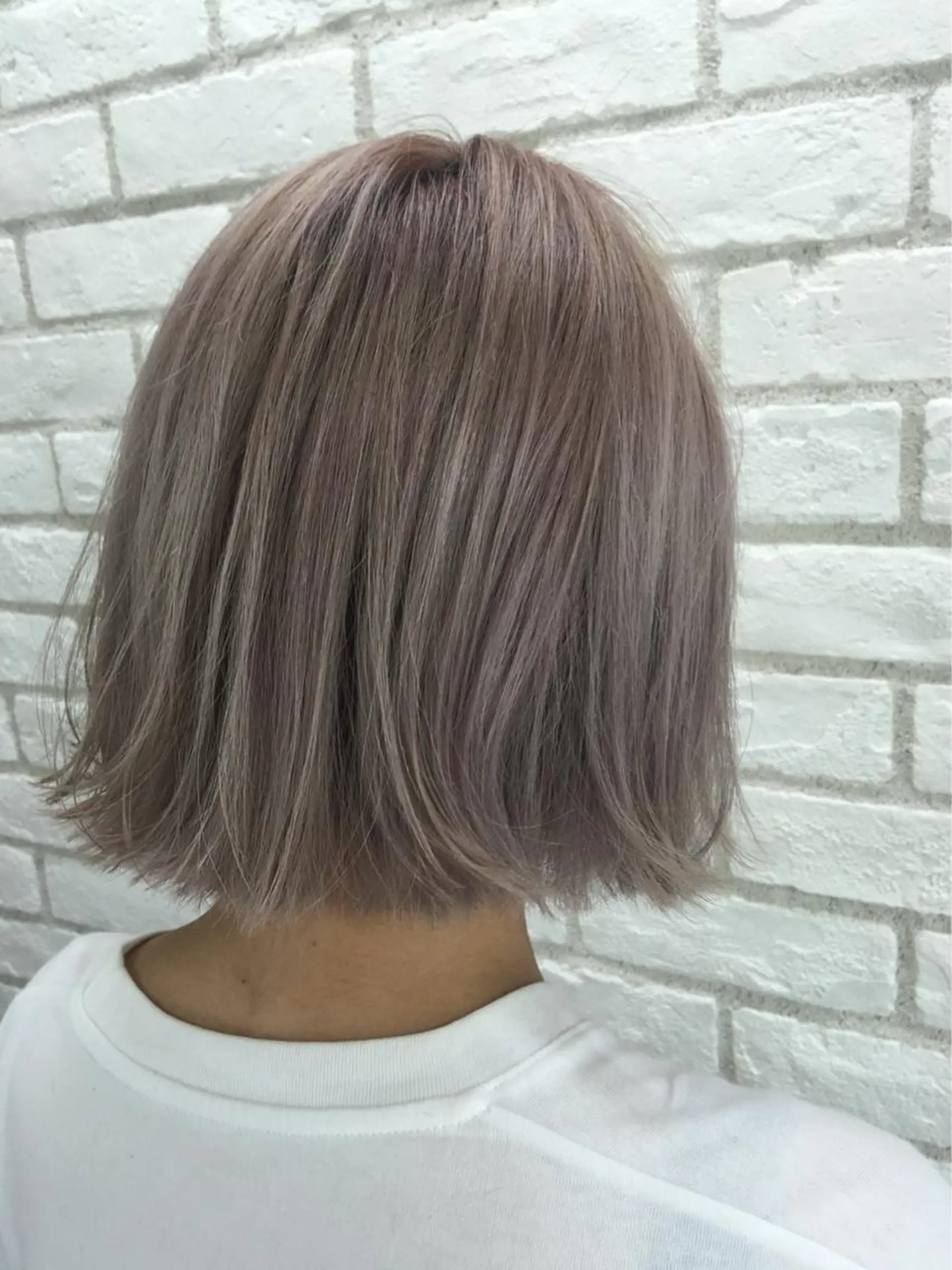ミディアム fil横浜店長パーマ ブリーチ特化TOMOのヘアスタイル