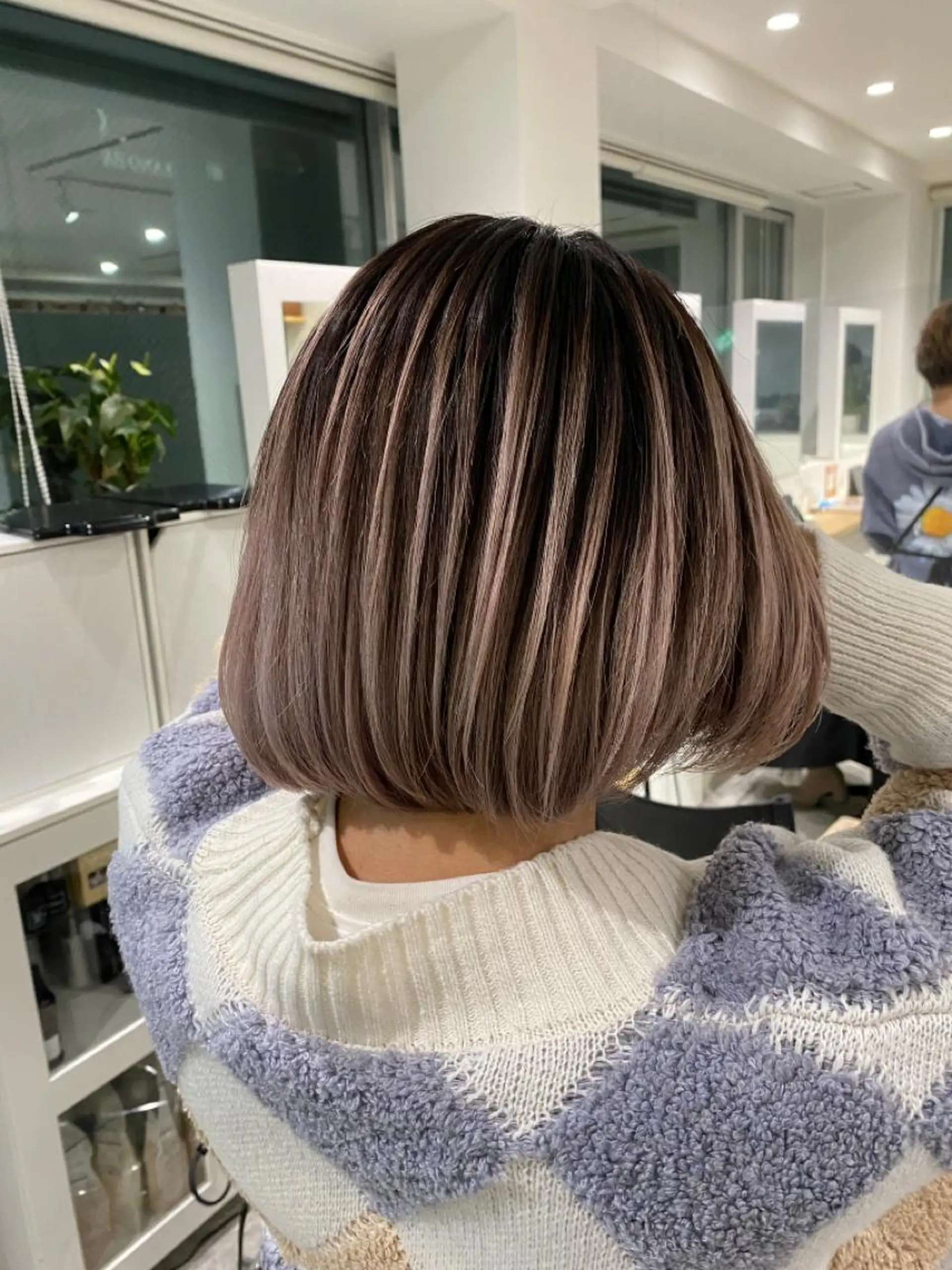 ショート カラー トリートメント JIL BLAN 京都のヘアスタイル