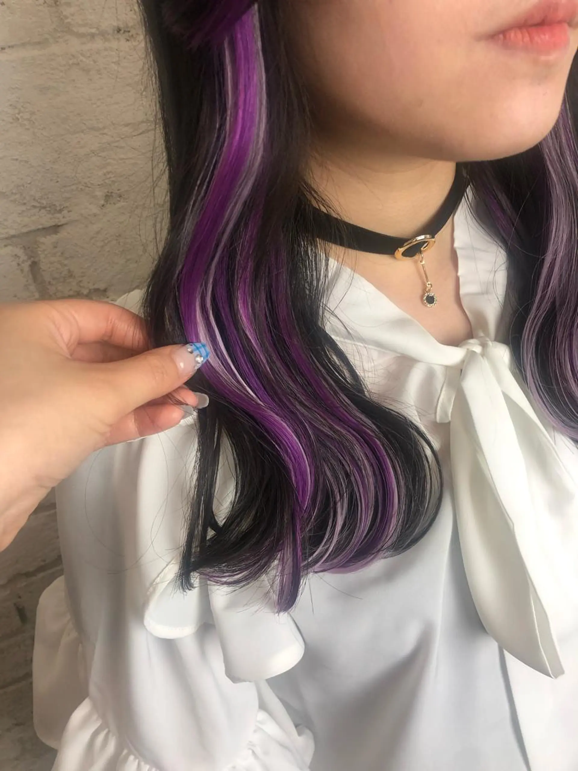セミロング エクステ 🦋エクステインナー カラーYūka🦋のヘアスタイル