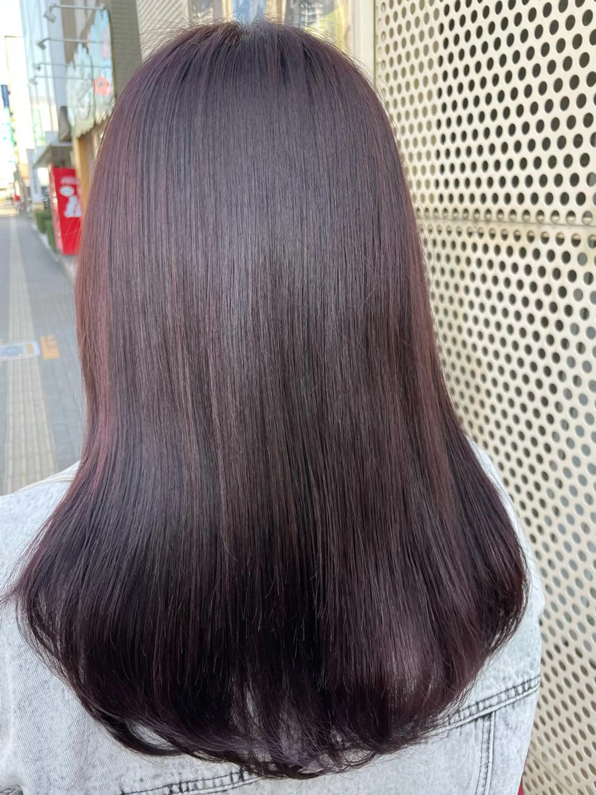 ミディアム カラー カット ヘアカラー トリートメント NAKAMURA 🦋のヘアスタイル