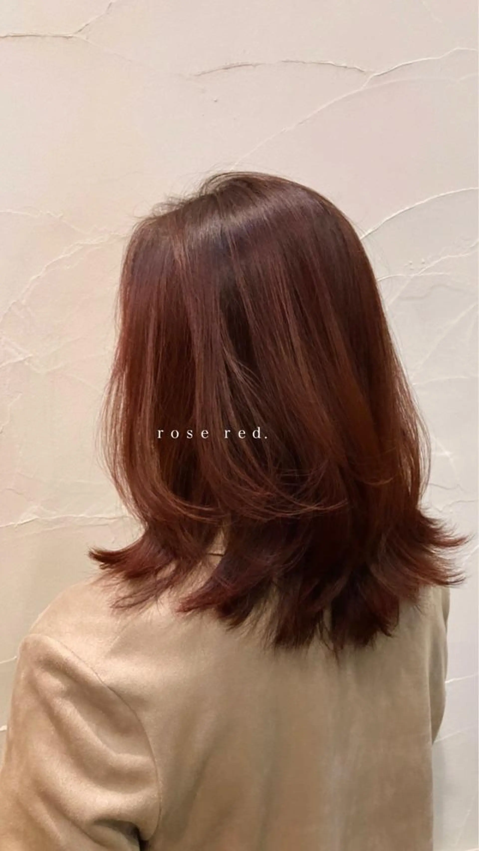 セミロング レイヤーカット パーマ/名古屋パーマ / コデラ ナナホのヘアスタイル