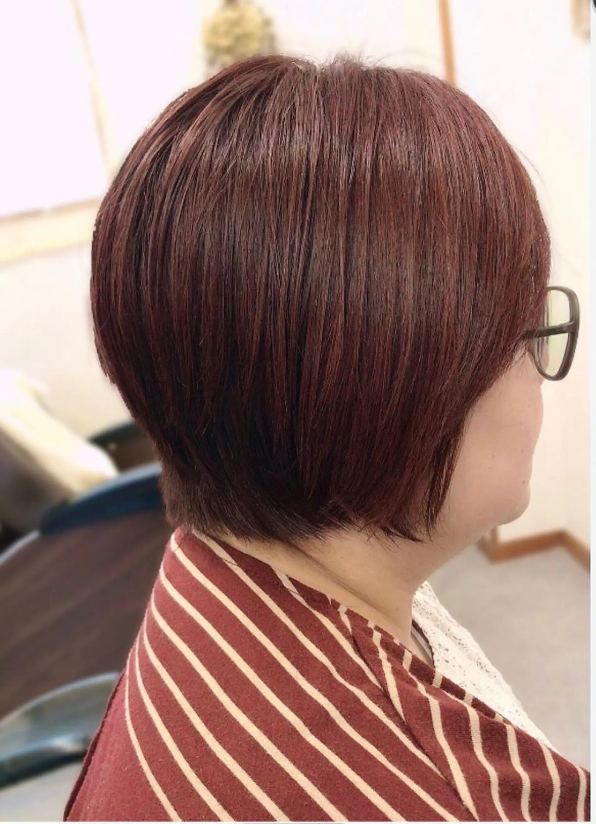 ショート ショートヘア カット ヘアカラー トリートメント hair works raptureのヘアスタイル