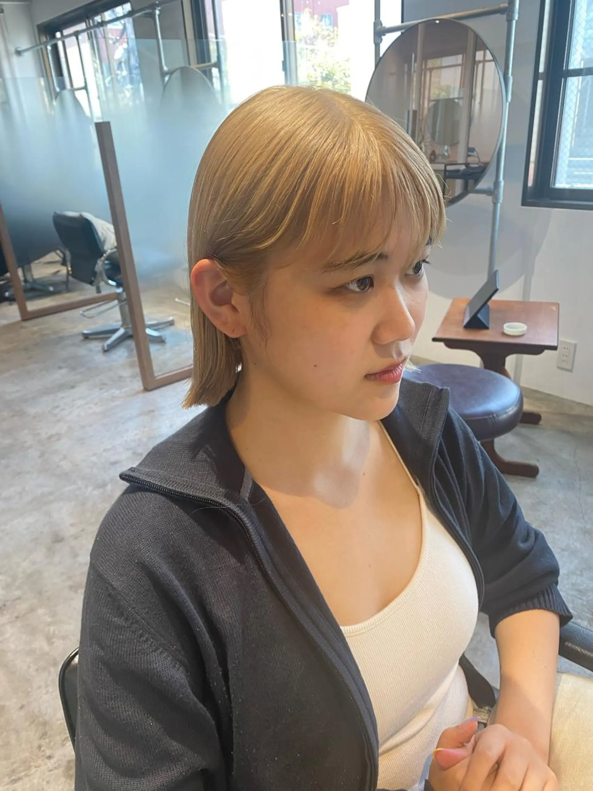 ショート カラー カット ヘアカラー Hayashi Shioriのヘアスタイル