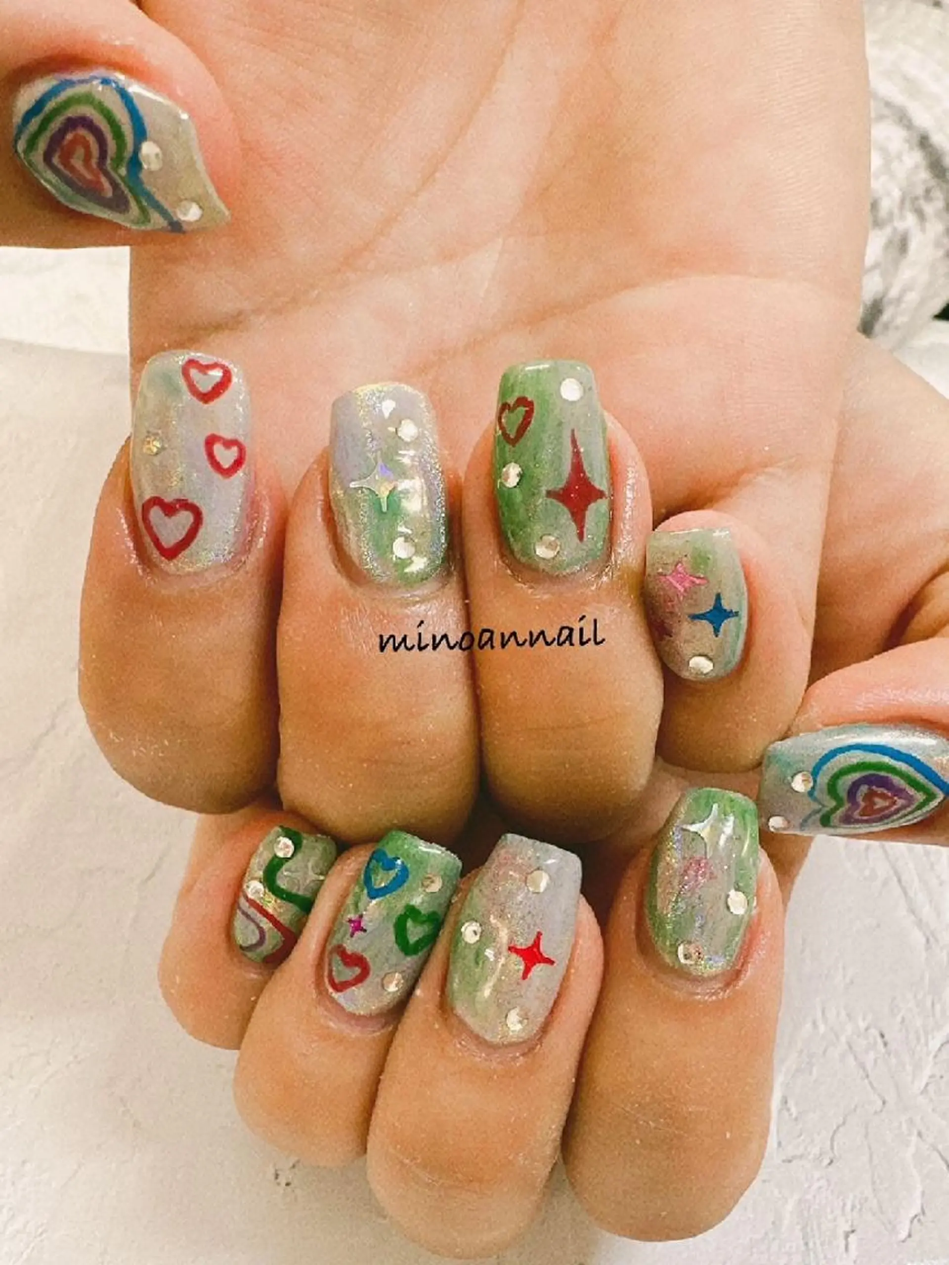 ネイル ❤minoannai メトロポリタン前店のネイルデザイン