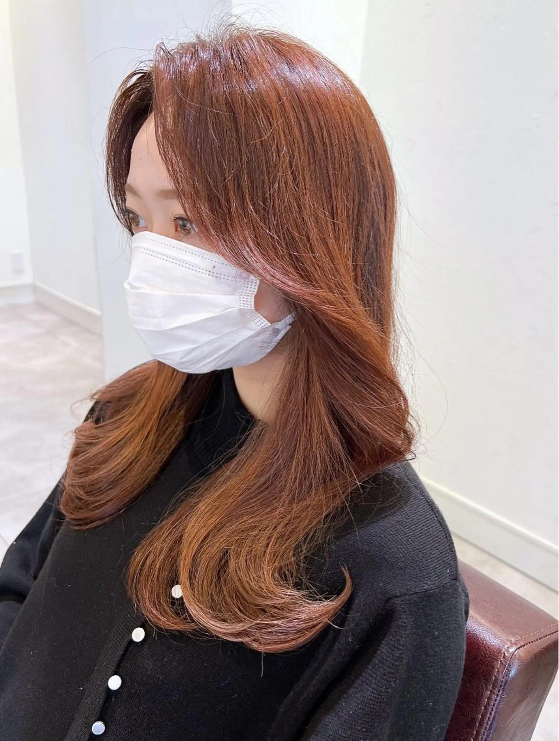 セミロング カラー カット ヘアカラー 韓国ヘア×髪質改善 /yoshikaのヘアスタイル