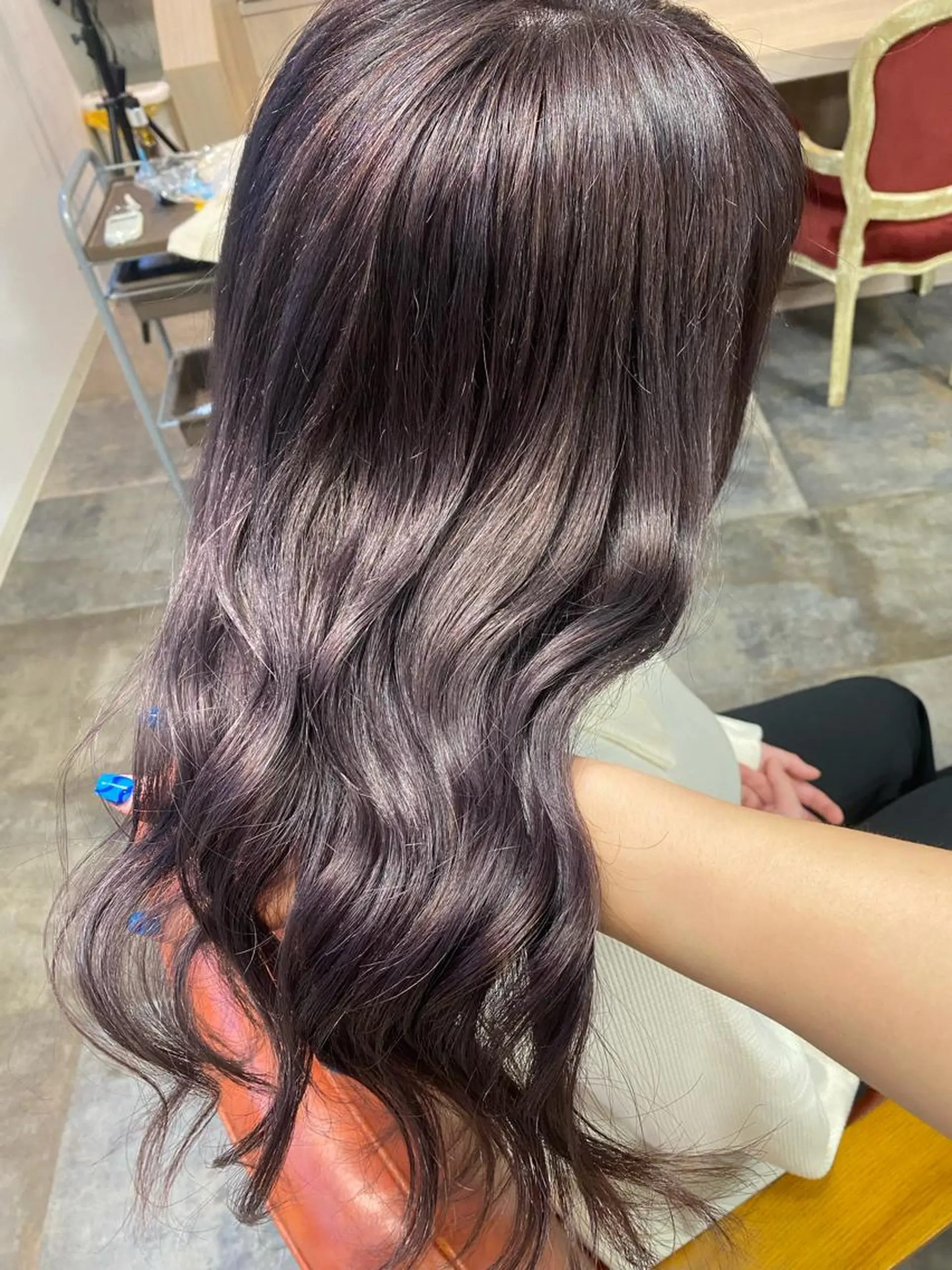 ロング ハイトーンボブ Mizuki.のヘアスタイル