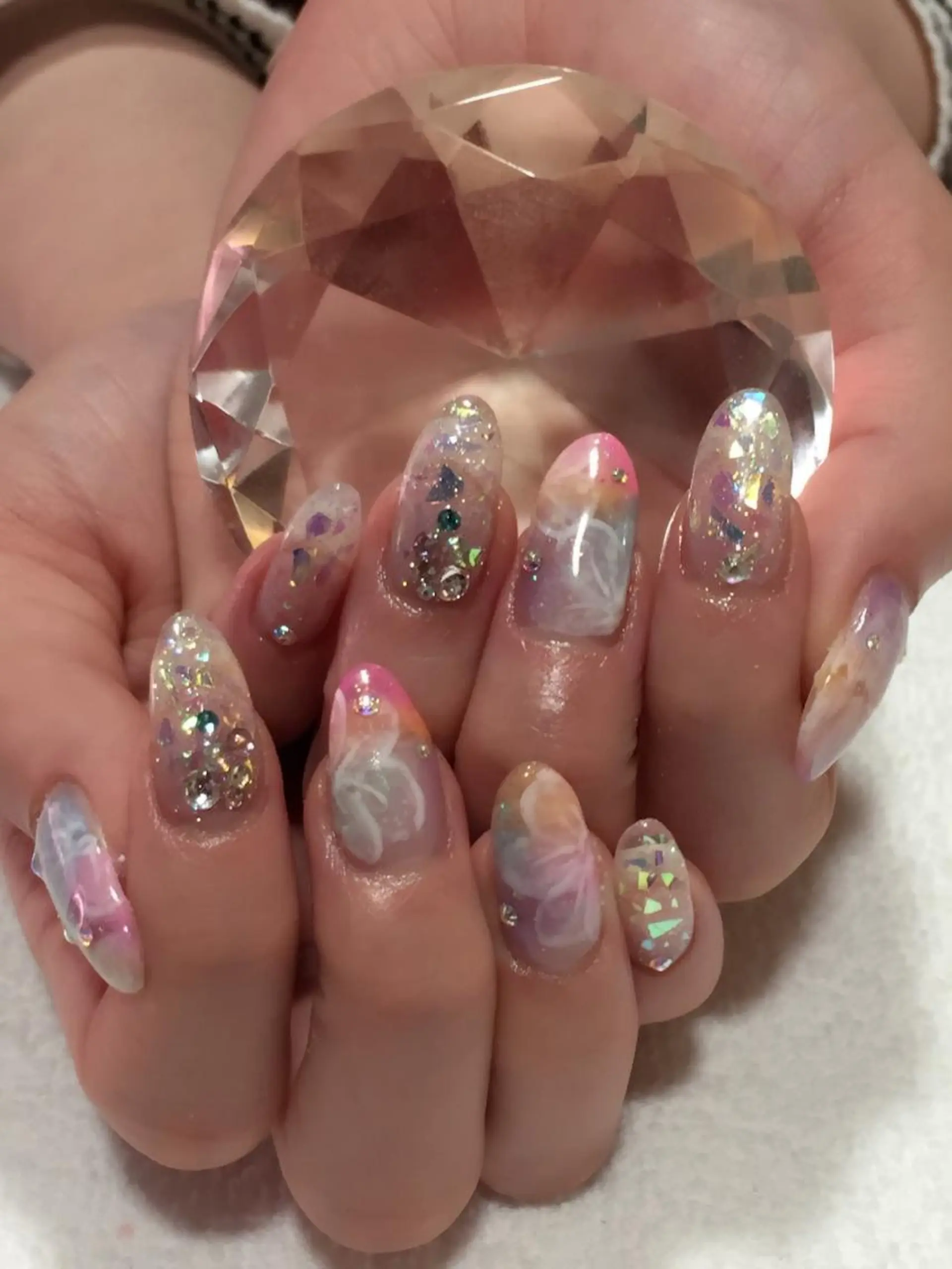 ネイル nail & eyelash Sympa 新横浜所属・𝓢𝔂𝓶𝓹𝓪 𝓜iwako🐰ᩚのネイルデザイン