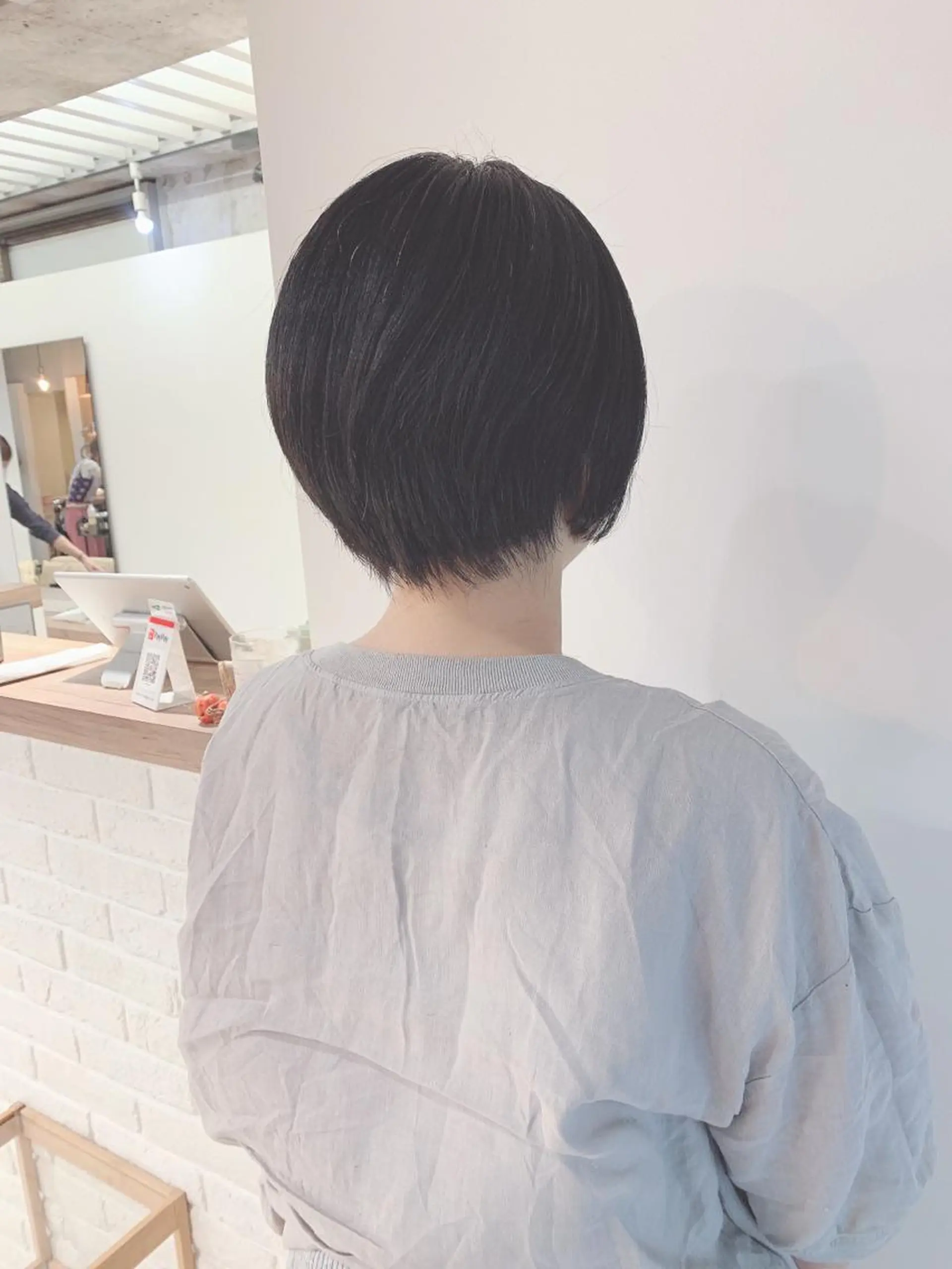 ショート カラー カット ヘアカラー なりたいが叶う ながしまじゅんきのヘアスタイル