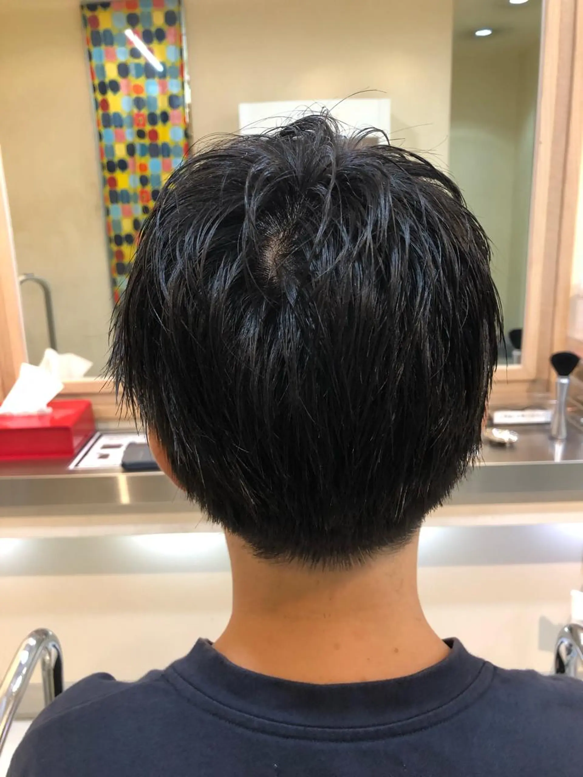 メンズ 赤星 さえのヘアスタイル