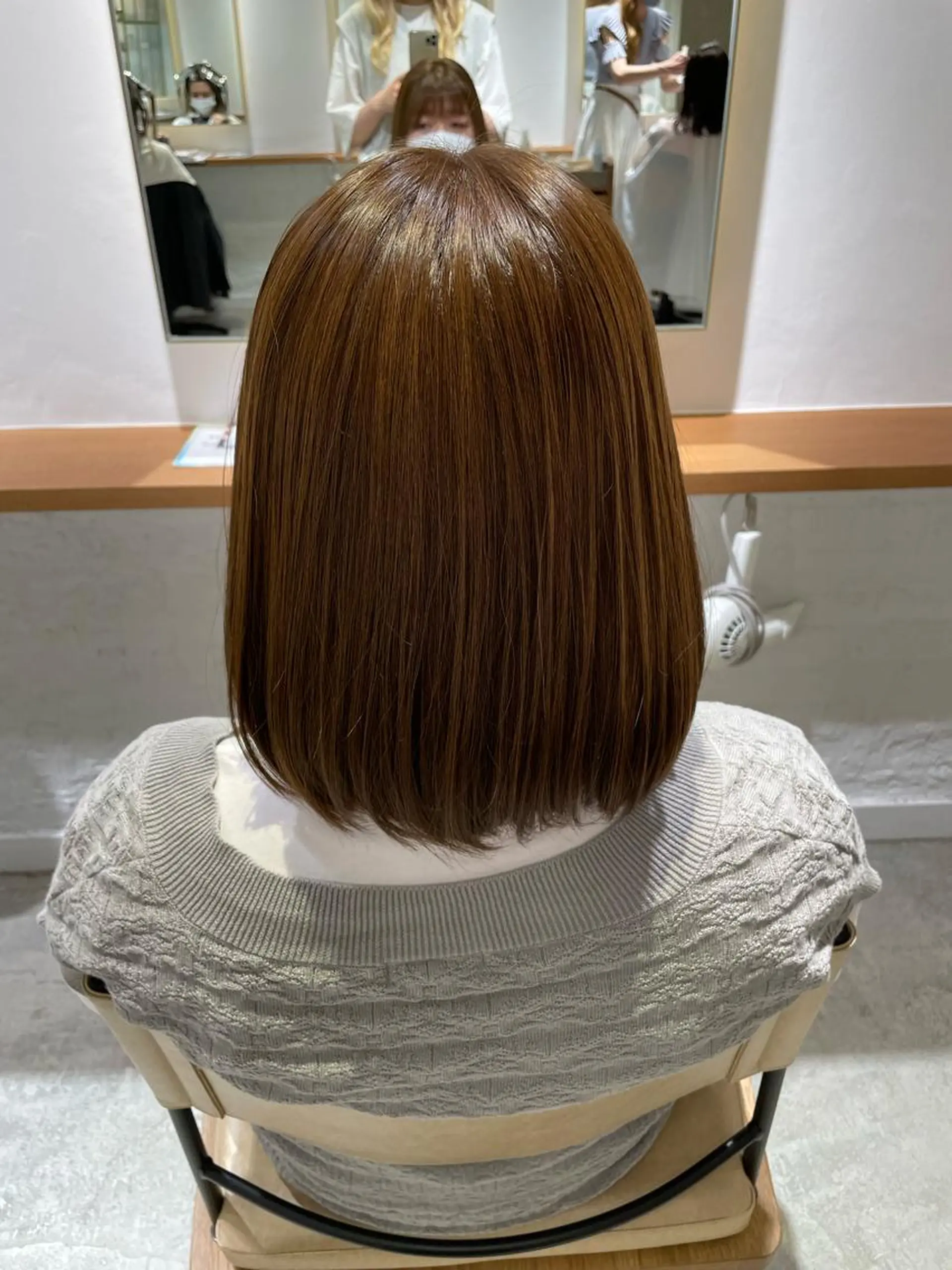 ミディアム カラー enu tokyo所属・🪸カラーモデル募集 🪸RaNのヘアスタイル