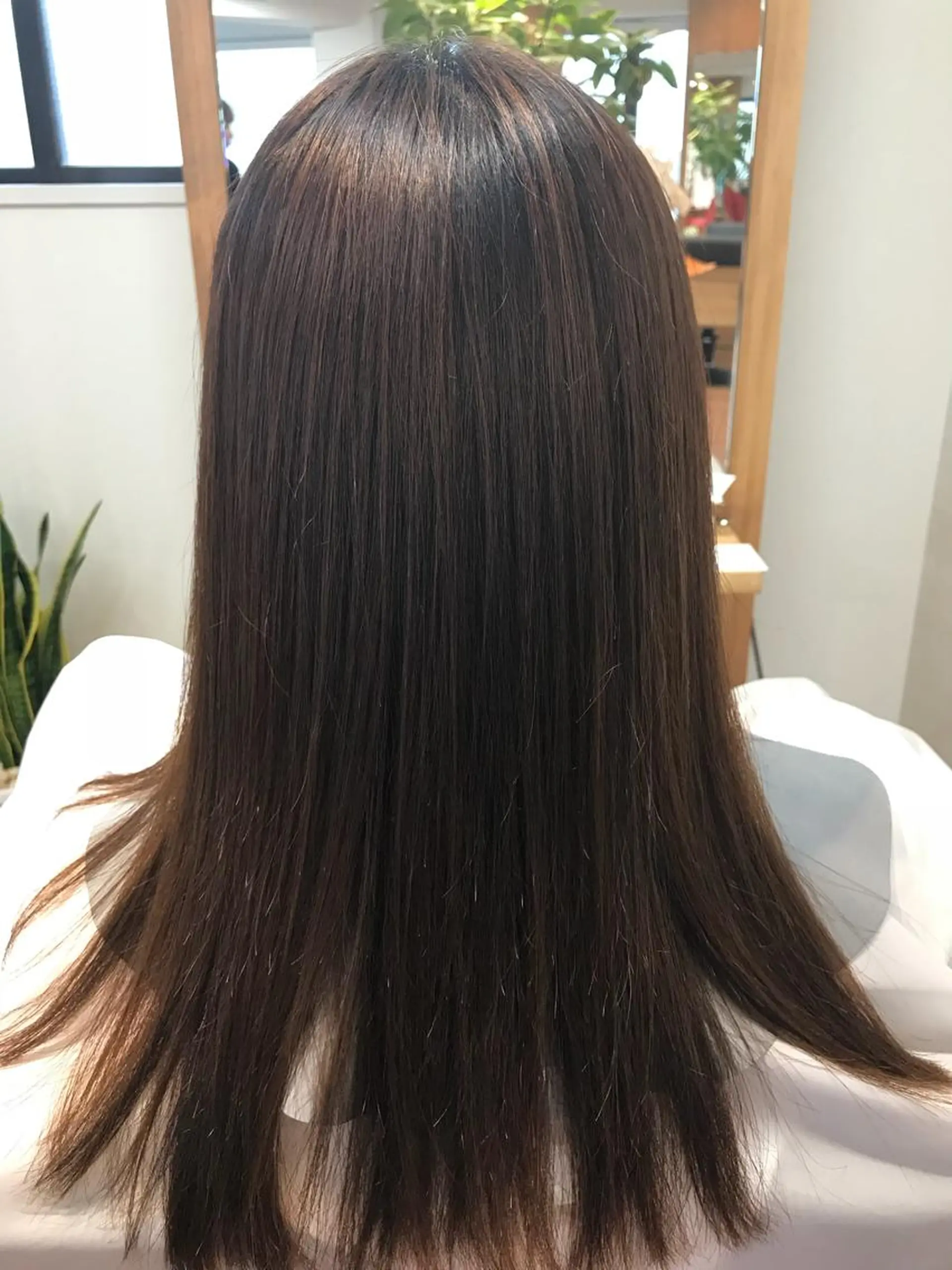 ロング 縮毛矯正 カット 縮毛矯正 トリートメント 松本 俊樹のヘアスタイル