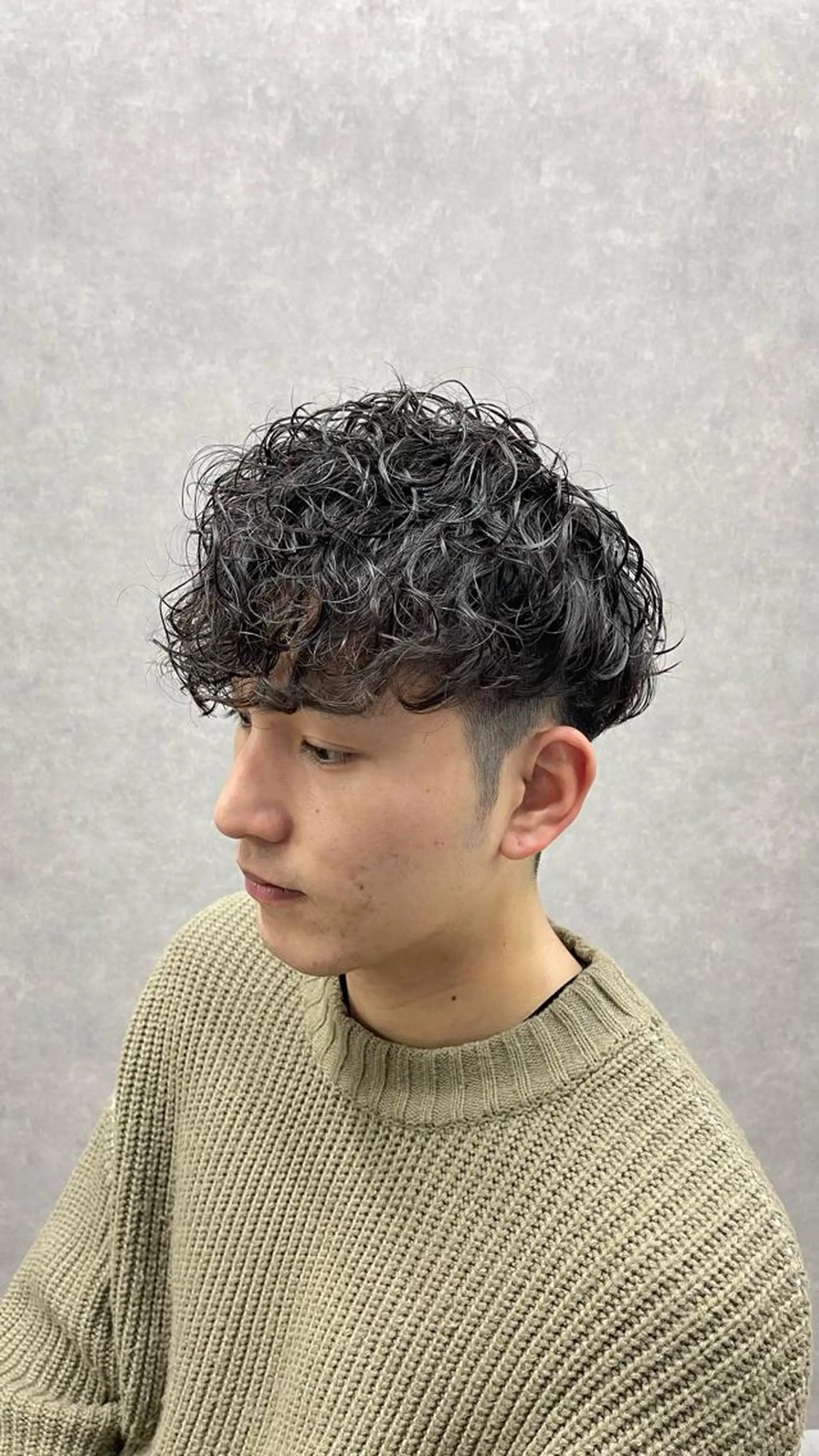 パーマ メンズ GO TODAYシェアサロン大名店所属・濵武 尚人のヘアスタイル