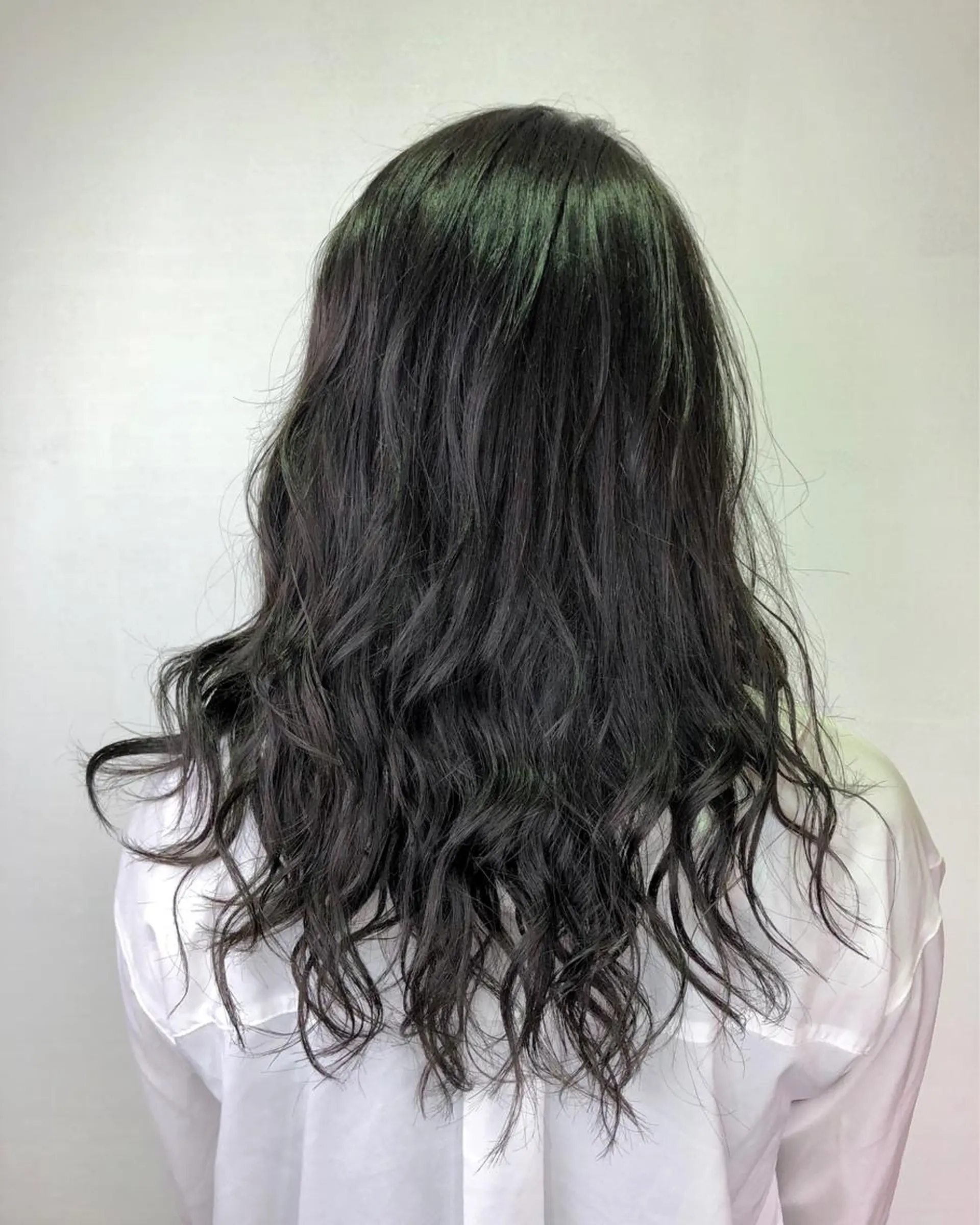 ロング カラー 黒髪 透明感カラー✨ツヤ髪 廣畑昌志のヘアスタイル