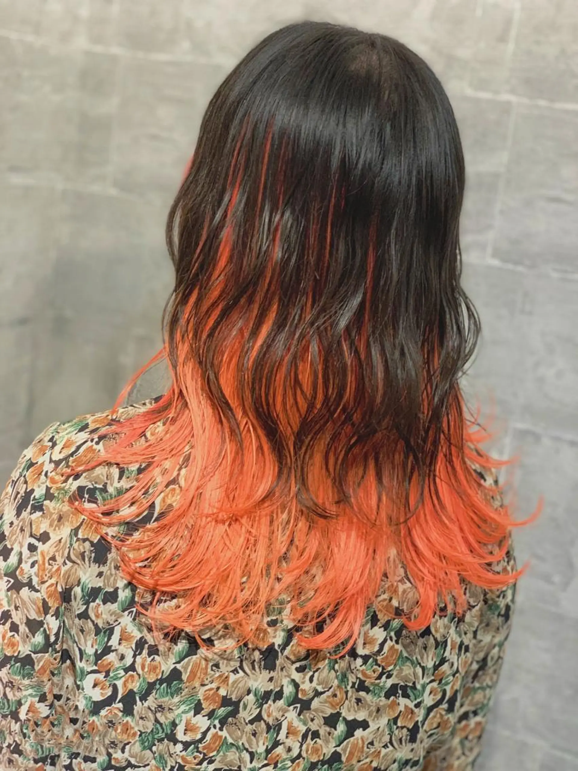 セミロング レイヤーカット ank classic hair【アンククラシックヘアー】所属・ハイライト職人撮影 モデル募集！齋藤祐哉のヘアスタイル