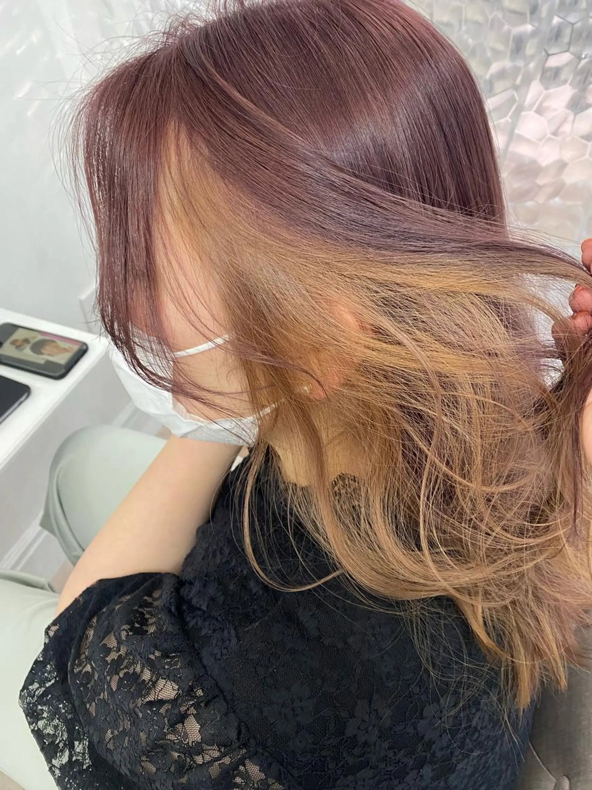 ロング カラー EKOLU所属・髪質改善サロン🫧 戎谷栞菜のヘアスタイル