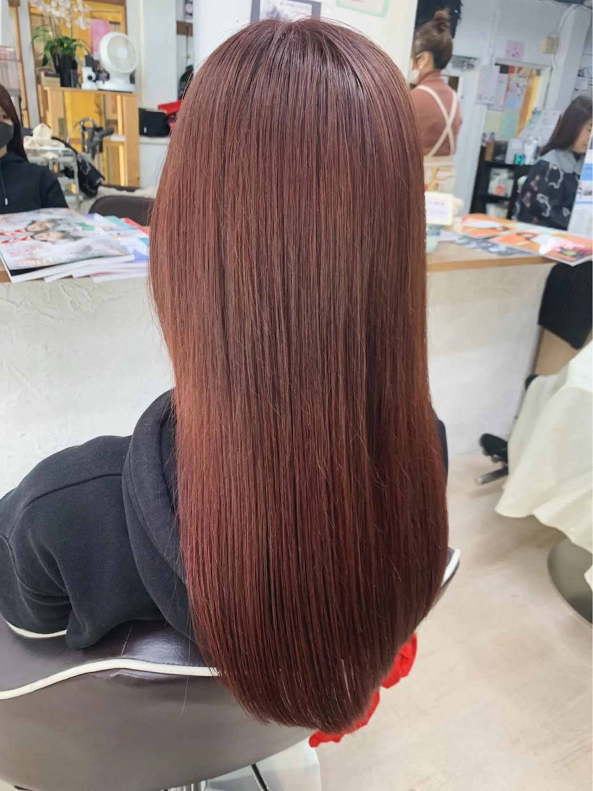 セミロング カラー セミロングパーマ ベージュカラー ブリーチ ケアブリーチ ケアカラー 髪質改善shoma mikiのヘアスタイル
