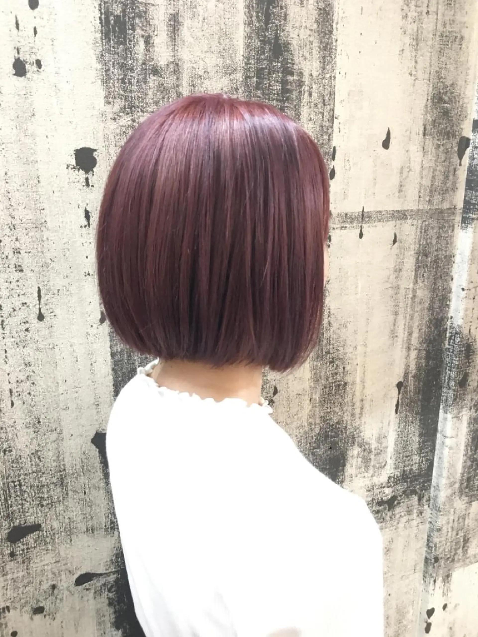 ショート ボブ カット ヘアカラー 🧶ブリーチカラー TERU🧶のヘアスタイル