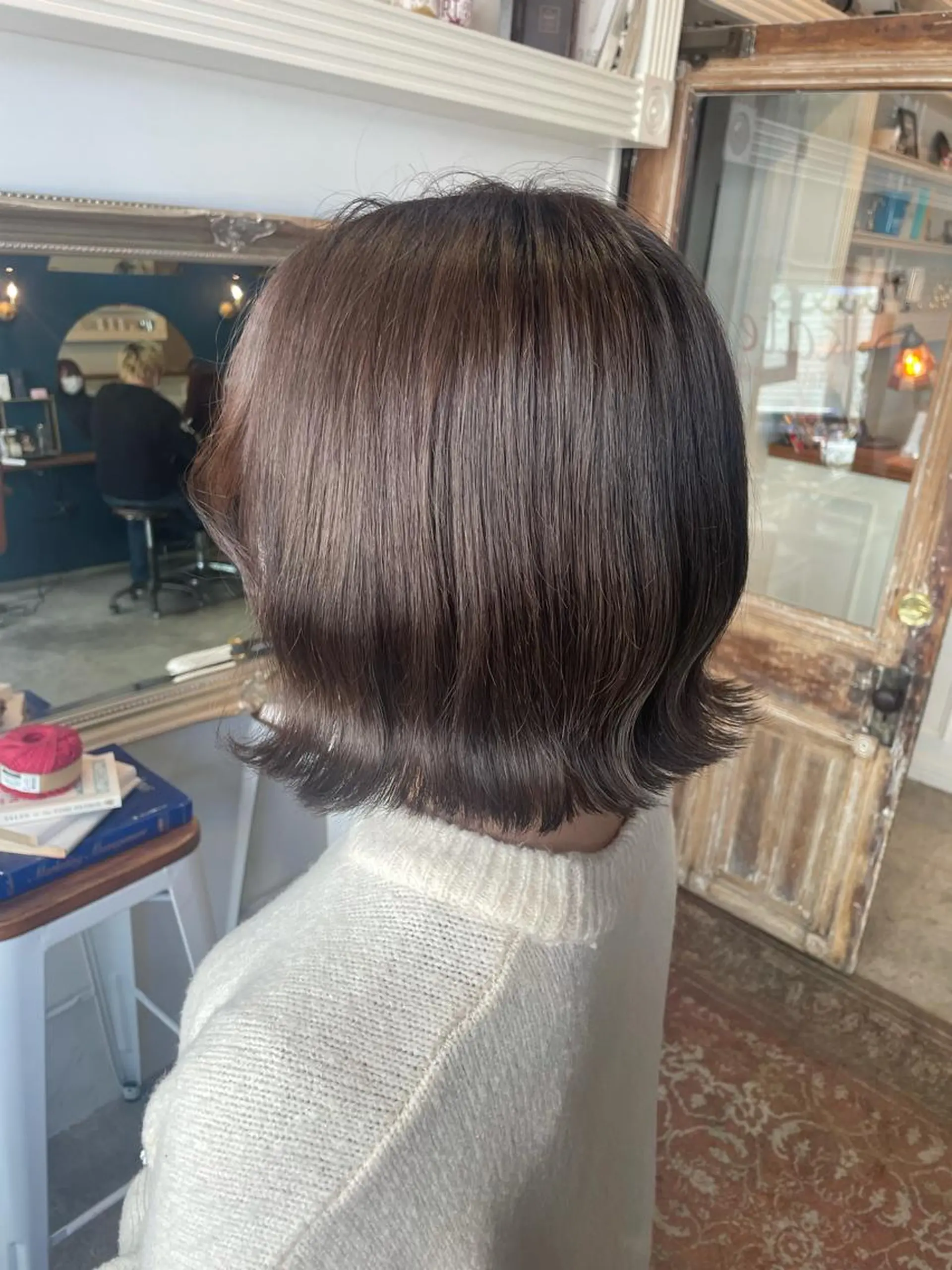 ショート カラー ヘアアレンジ ブラウンカラー ナチュラルブラウン ヘアカラー トリートメント ヘアセット ☀️カトウ ケイゴ☀️のヘアスタイル