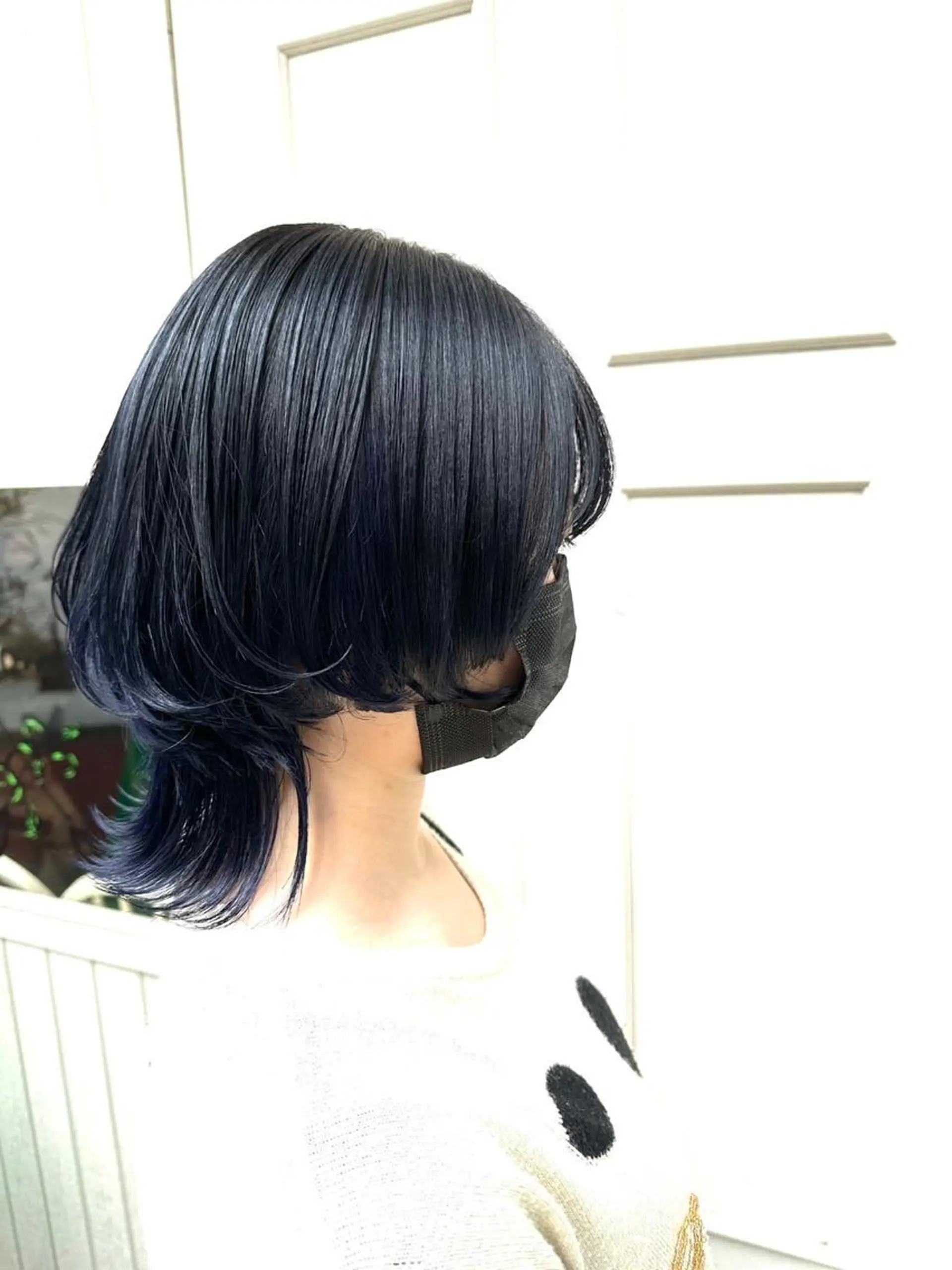 ミディアム カラー ブリーチ ブルーカラー ダブルカラー グラデーションカラー ハイライトカラー 💈Blanco💈 カラー&ケア🌈のヘアスタイル