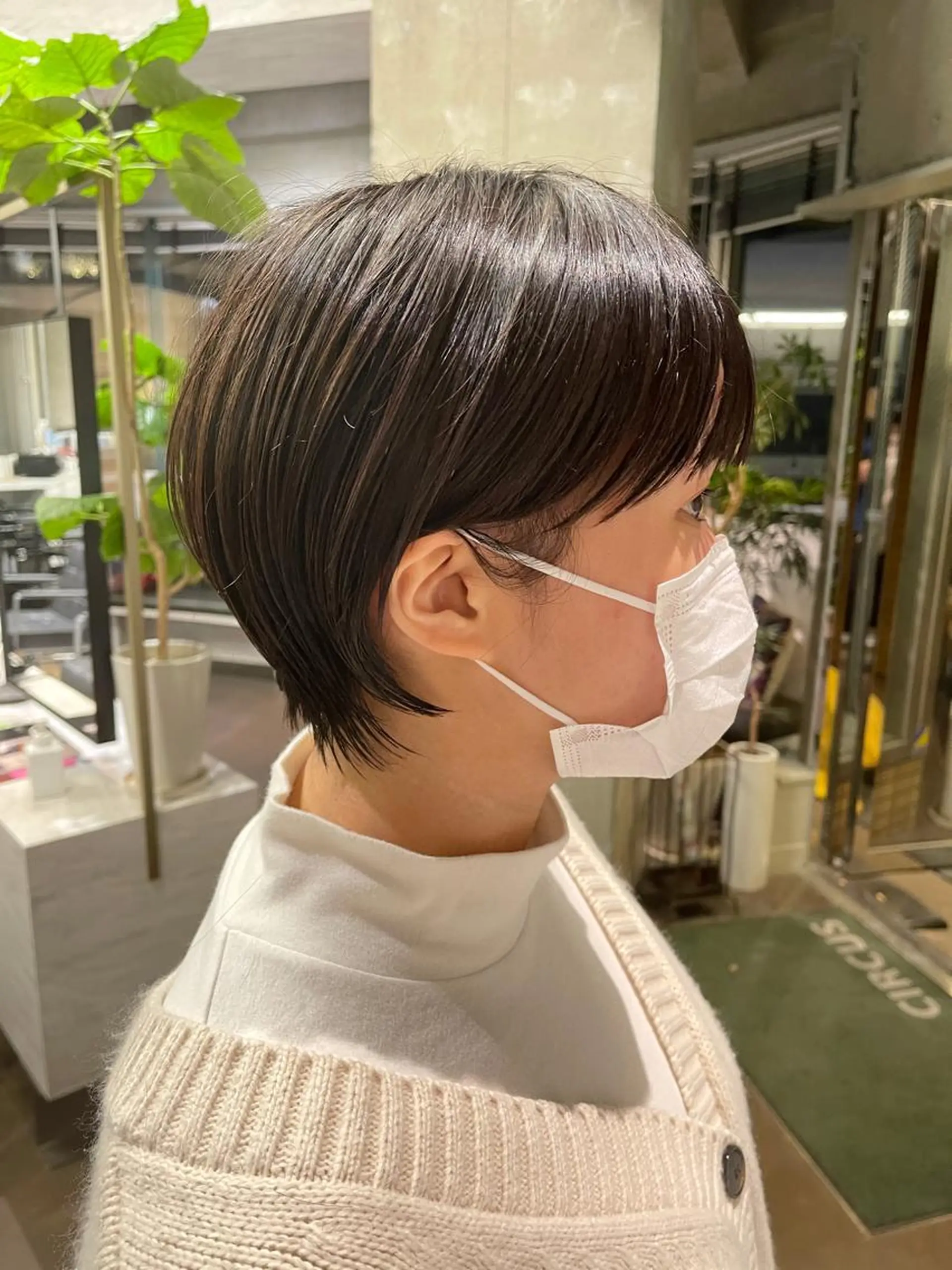 ショート 大人上品くびれヘア 瀬野隼也のヘアスタイル