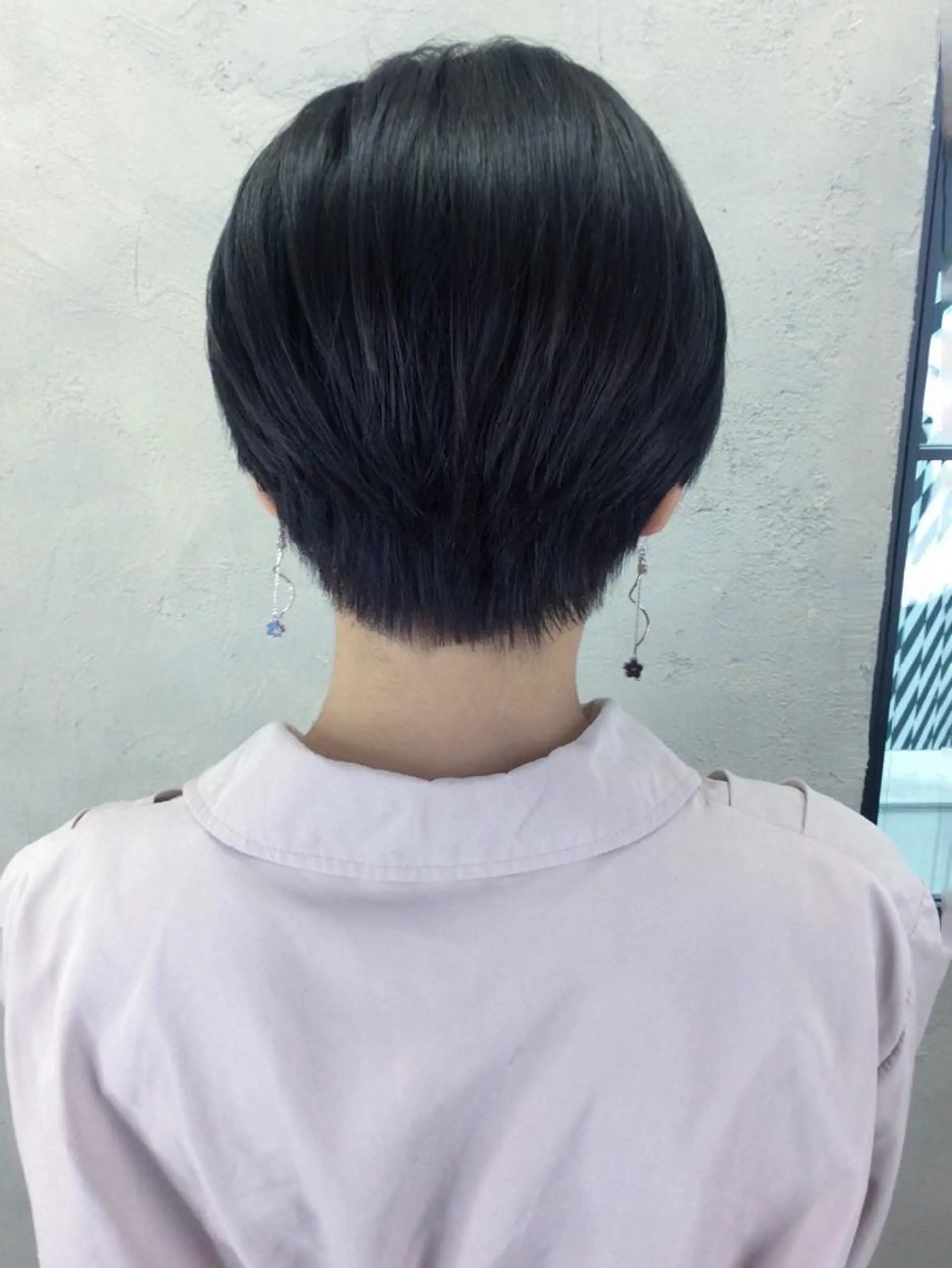 ショート カラー パーマ ヘアアレンジ マニッシュショート ショートヘア ITbyALBUM 中野店のヘアスタイル