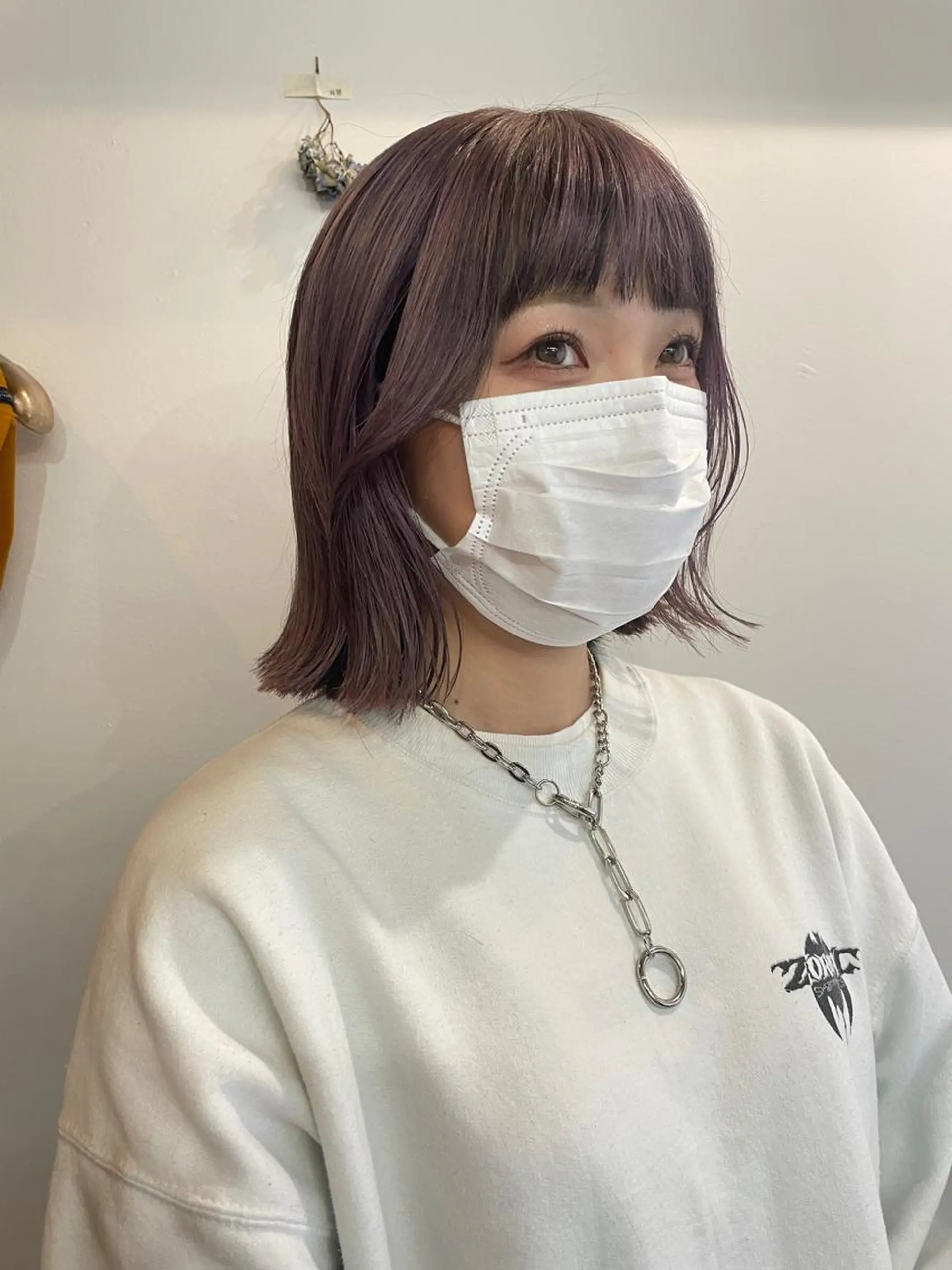 ショート カラー silo所属・silo MOKA 顔周りカット🦦のヘアスタイル