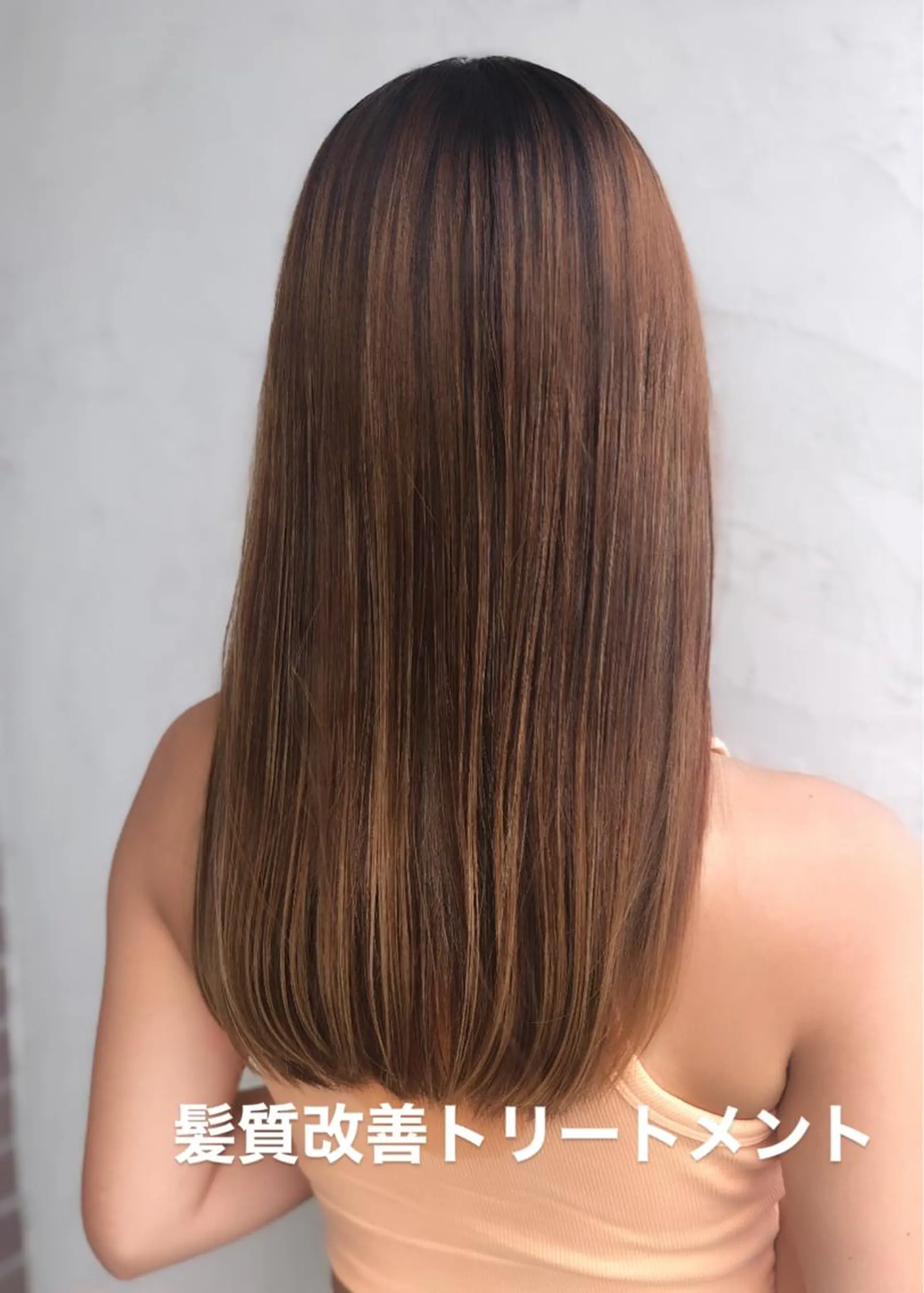 ロング カット トリートメント uti所属・菊池 幹のヘアスタイル