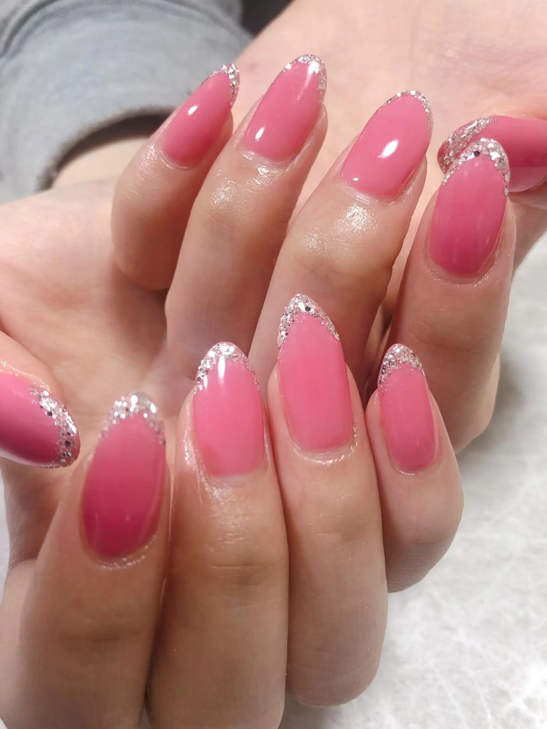ネイル ラメ(グリッター) ハンドネイル Lokahi NAILのネイルデザイン
