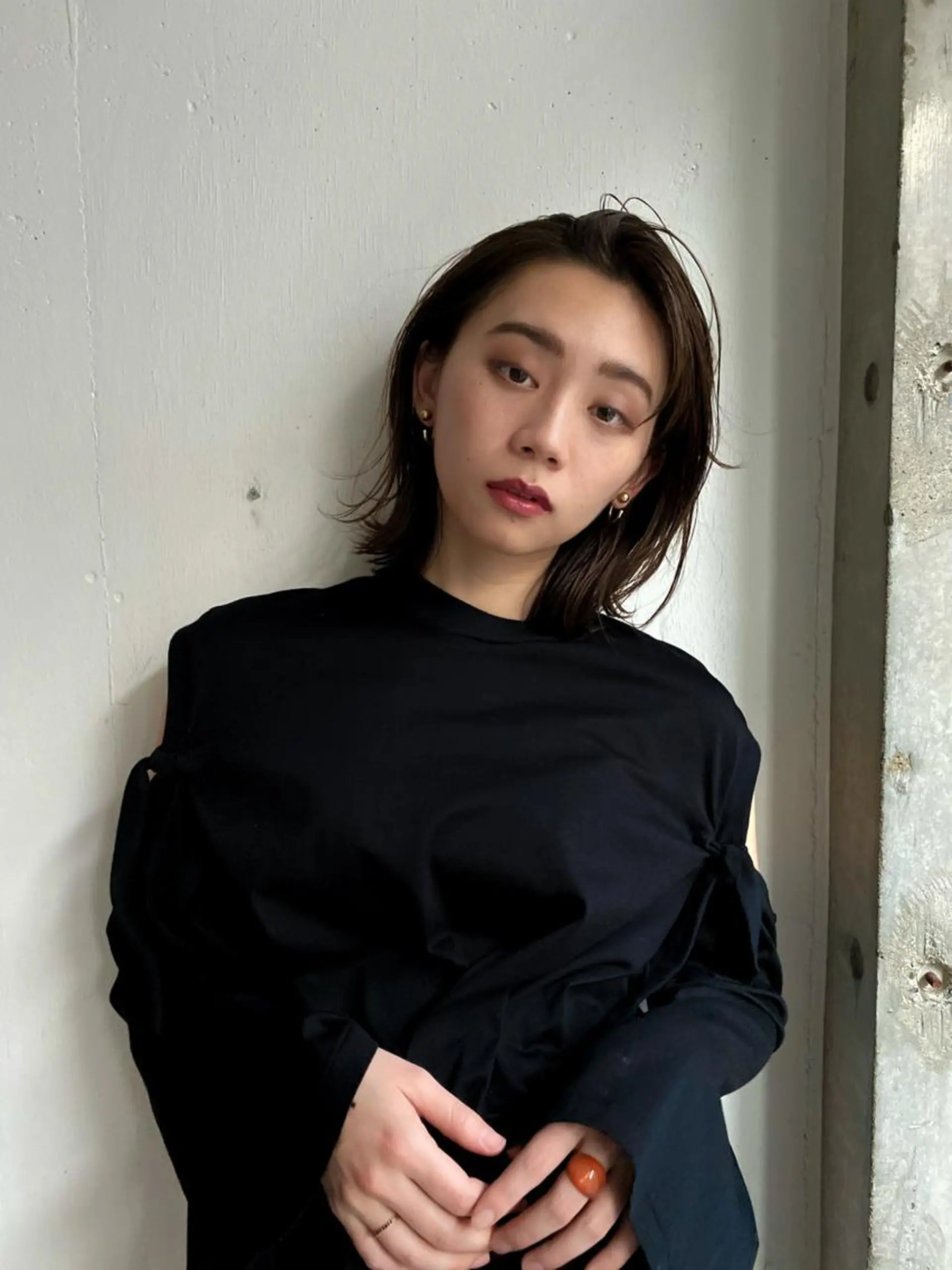 ミディアム ショート・ボブ MIKUのヘアスタイル