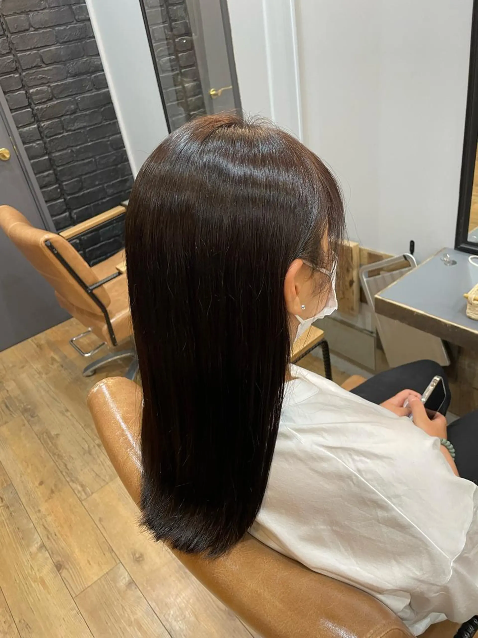 ロング カラー カット ヘアカラー ROPE🫧 フウカのヘアスタイル