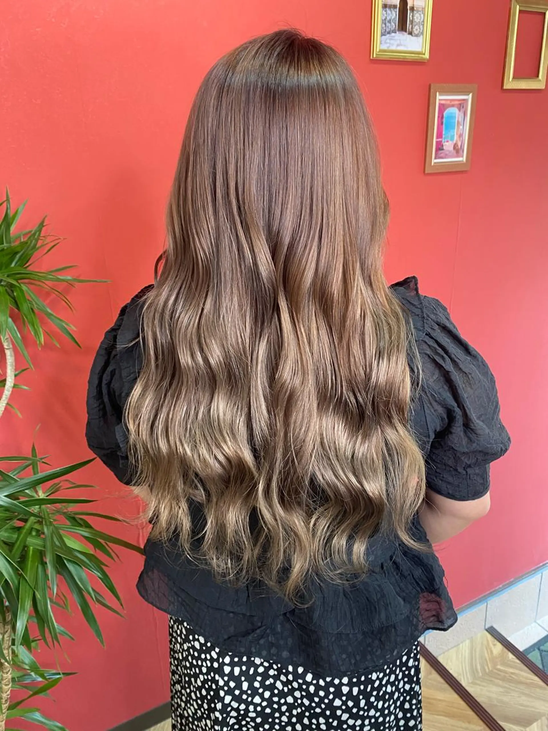 ロング 大久保 愛のヘアスタイル