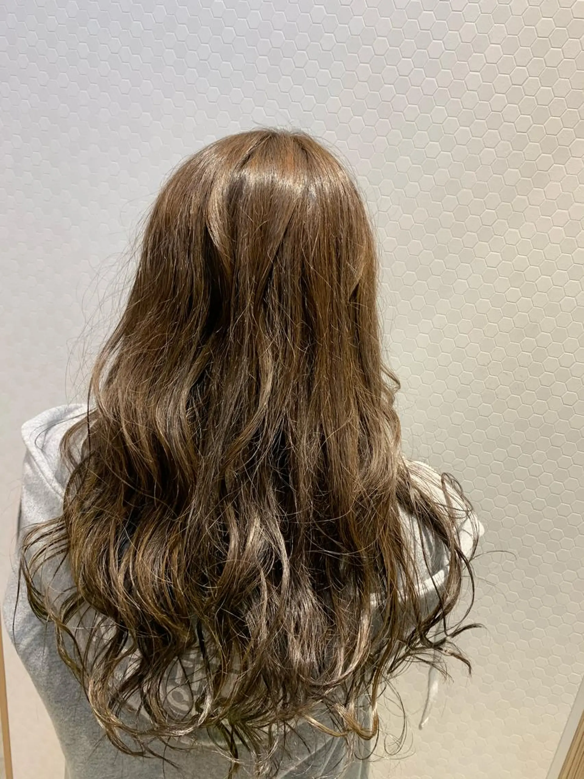 ロング カラー 大橋 一智のヘアスタイル