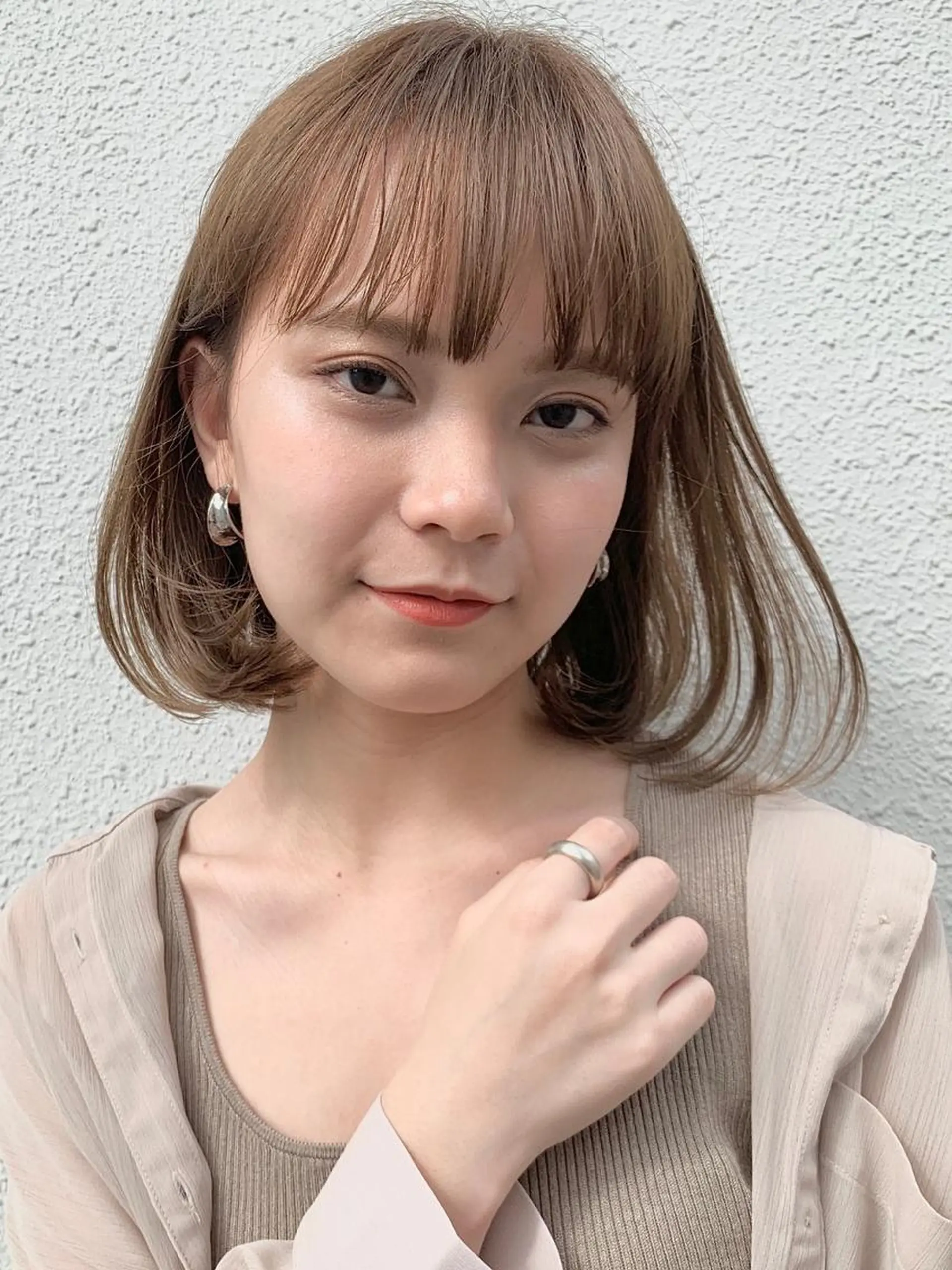 ミディアム ヘアカラー トリートメント メンズ✨パーマ 大室雄基のヘアスタイル