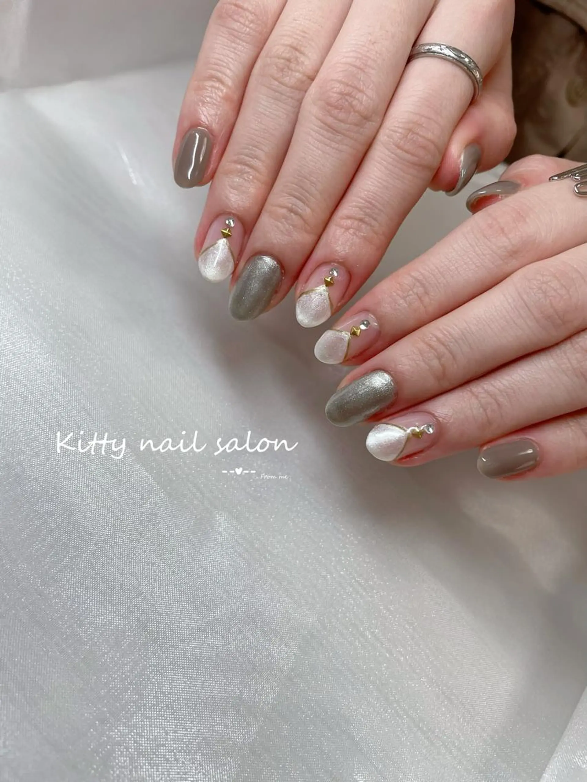 ネイル ハンドネイル kitty nail salonのネイルデザイン