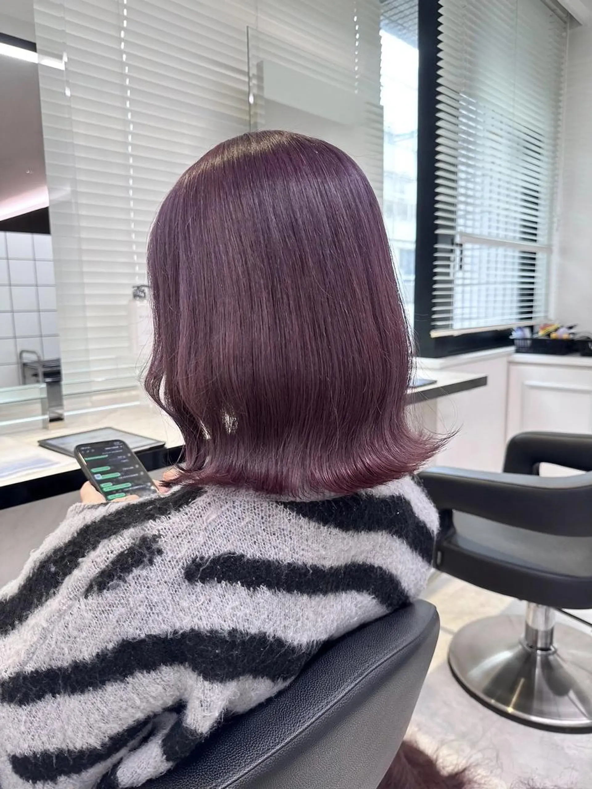 カラー セミロング 🤎🎀透明感ヘア 池袋美容室🧸💞のヘアスタイル