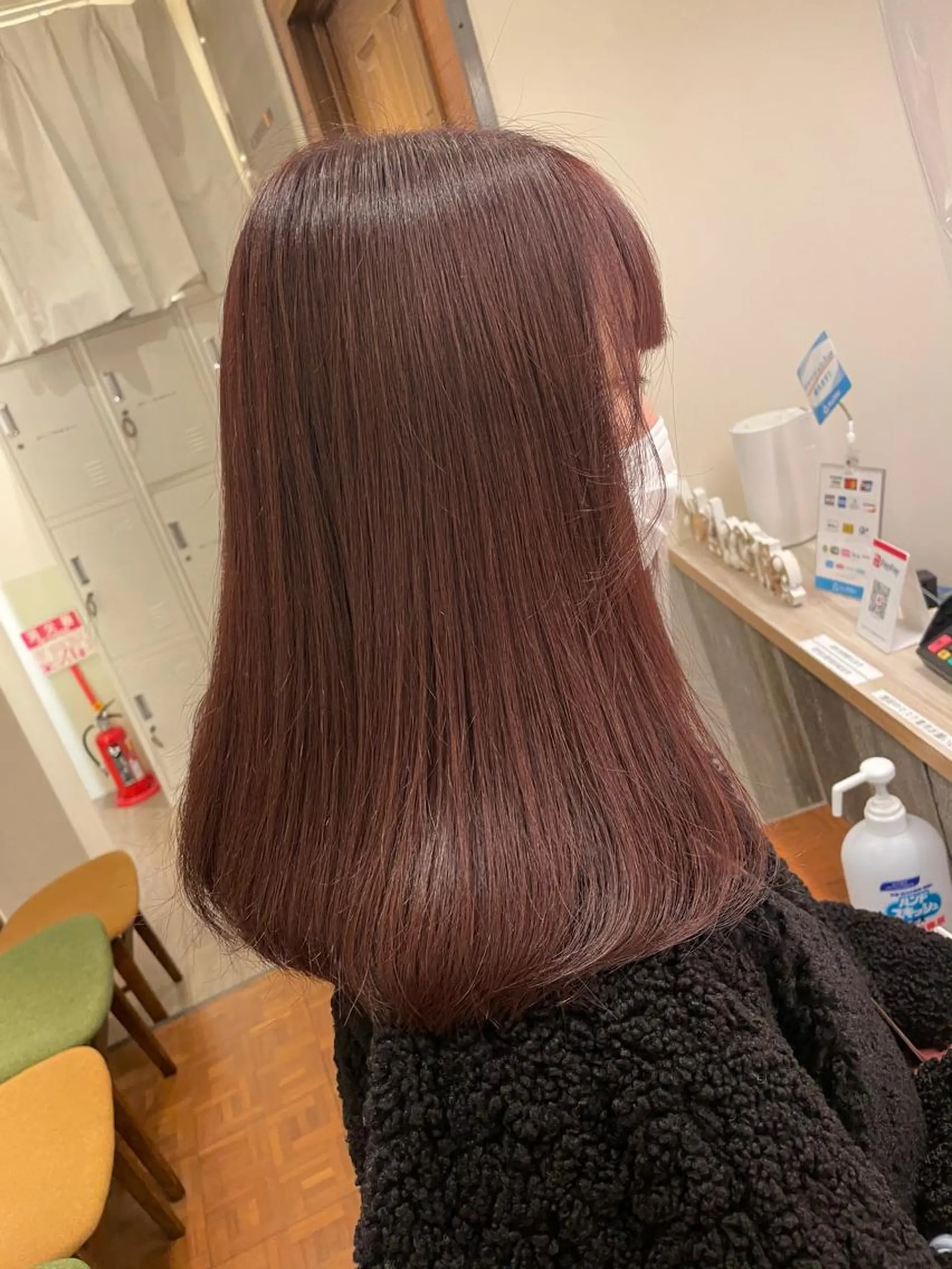 ミディアム カラー ヘアカラー トリートメント 荒木 康太のヘアスタイル