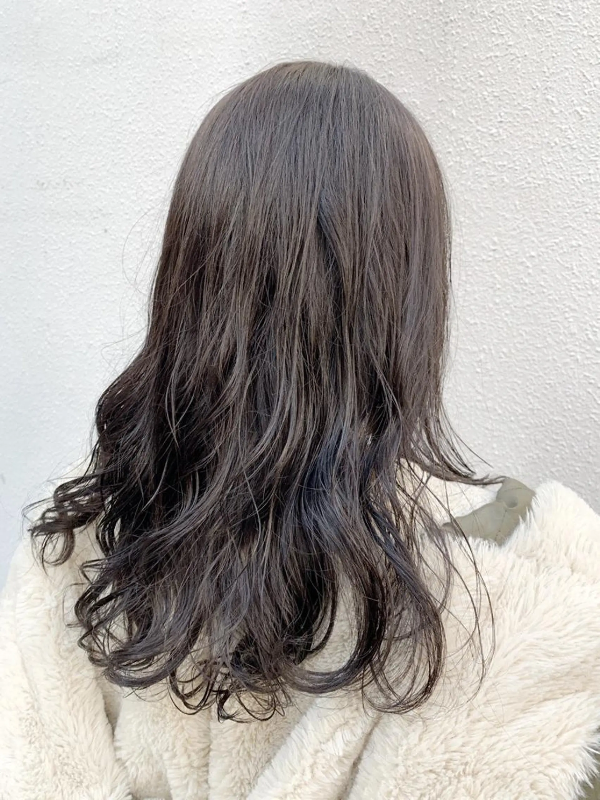 セミロング カラー パーマ カット ヘアカラー 透明感✨ SAKIのヘアスタイル